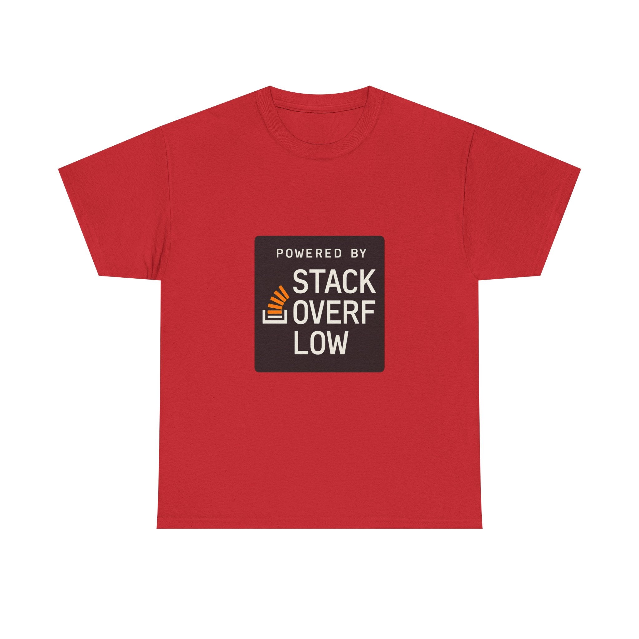 Software Engineer Powered By Stack Overflow T-Shirt | Unique Gift | Graphic Tee
