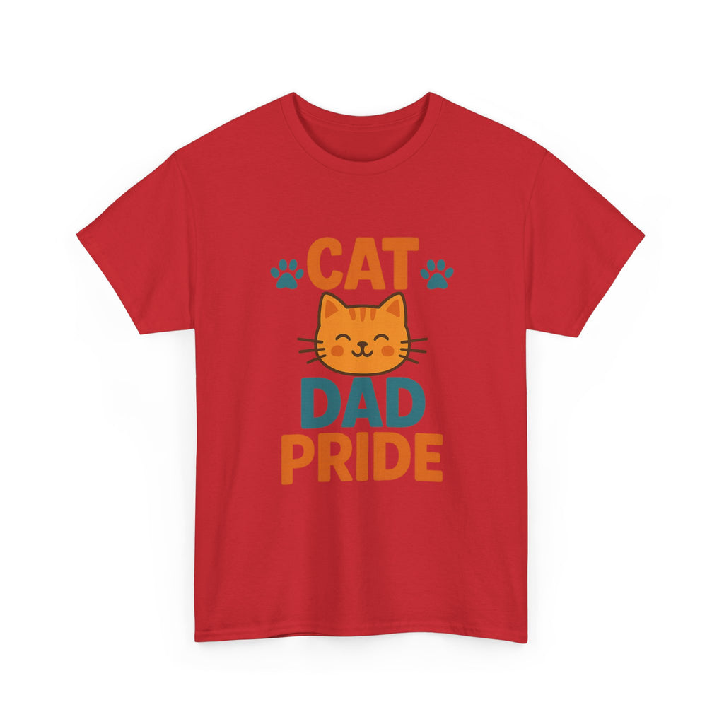 Proud Cat Dad The Legend The Myth T-Shirt | Gift for Him | Graphic Tee