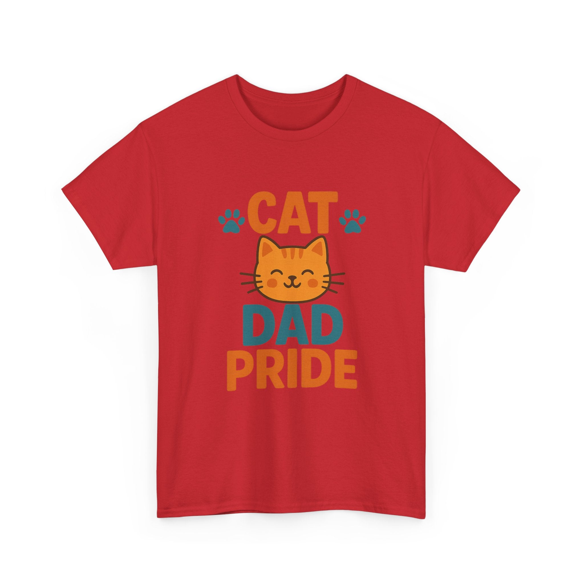 Proud Cat Dad The Legend The Myth T-Shirt | Gift for Him | Graphic Tee