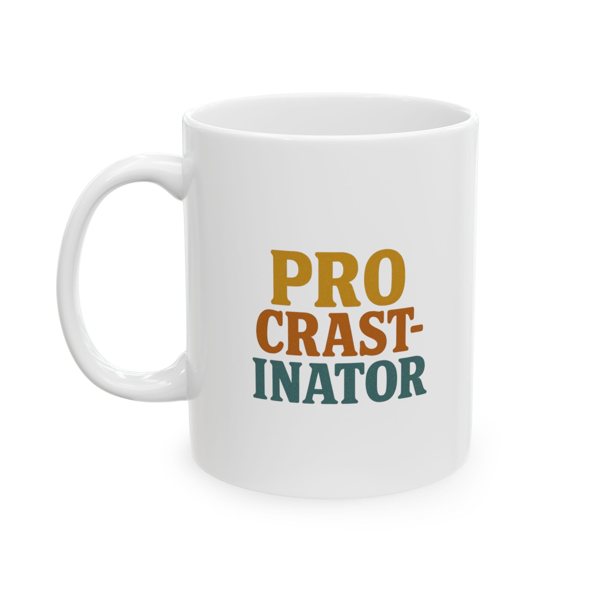 Professional Procrastinator World Class Coffee Mug | Funny Gift | Ceramic Mug