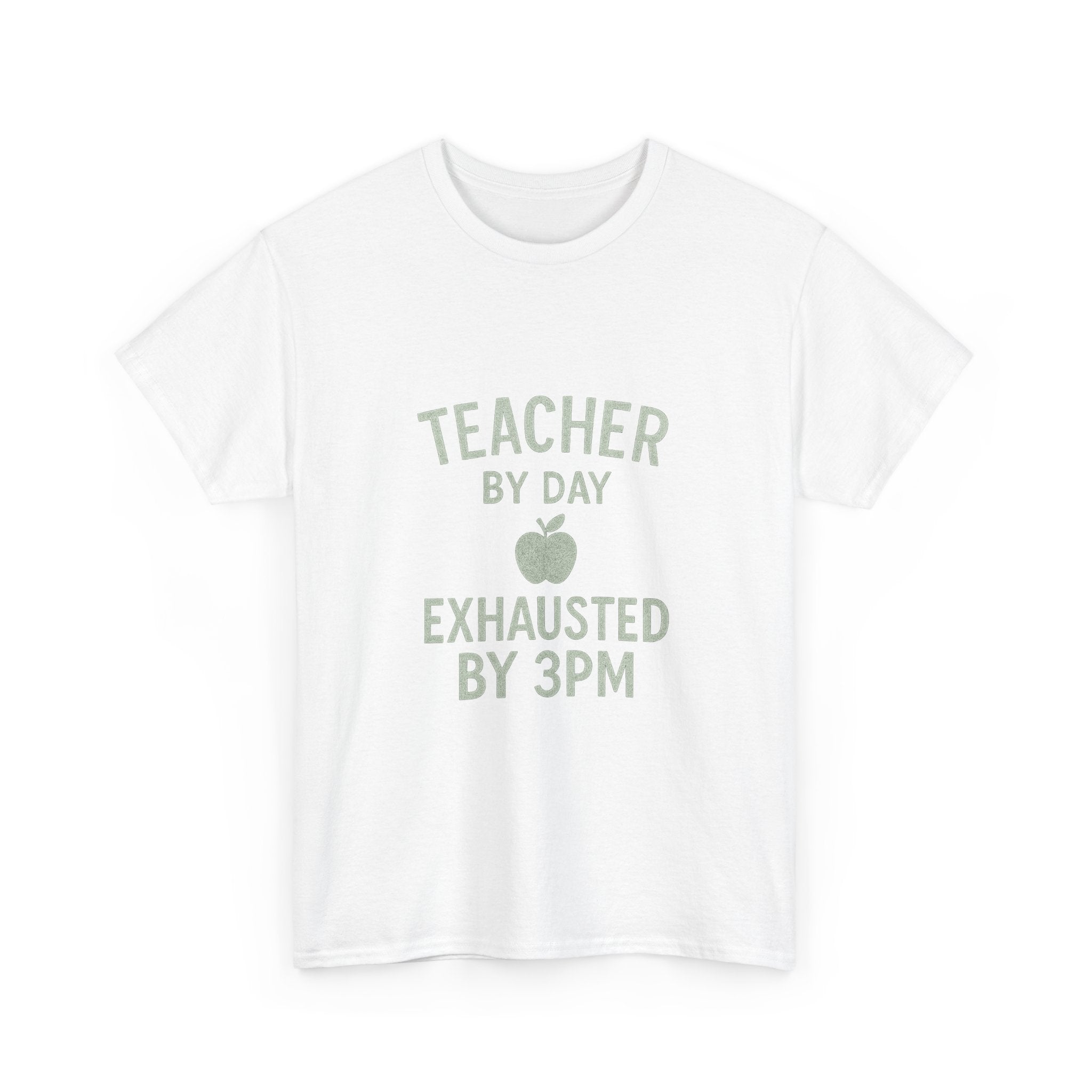 Teacher By Day Exhausted By 3PM T-Shirt | Teacher Gift | Graphic Tee