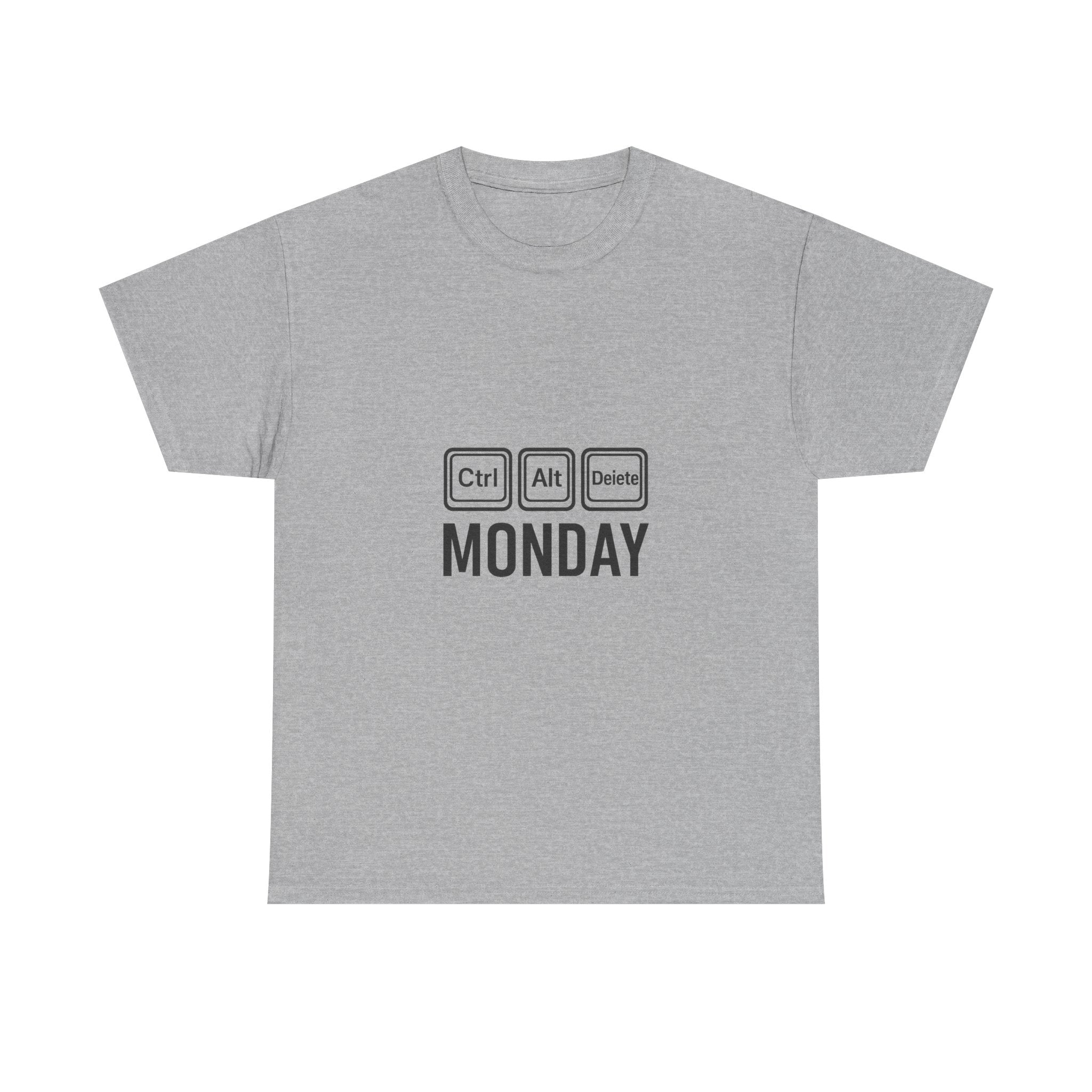 Ctrl Alt Delete Monday Programmer T-Shirt | Programmer Gift | Graphic Tee