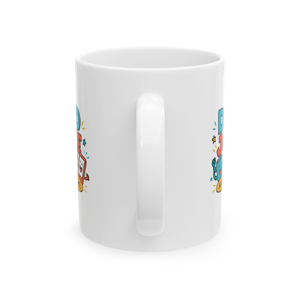 Certified Funny Dad No Contest Coffee Mug | Father Humor Gift | Ceramic Mug