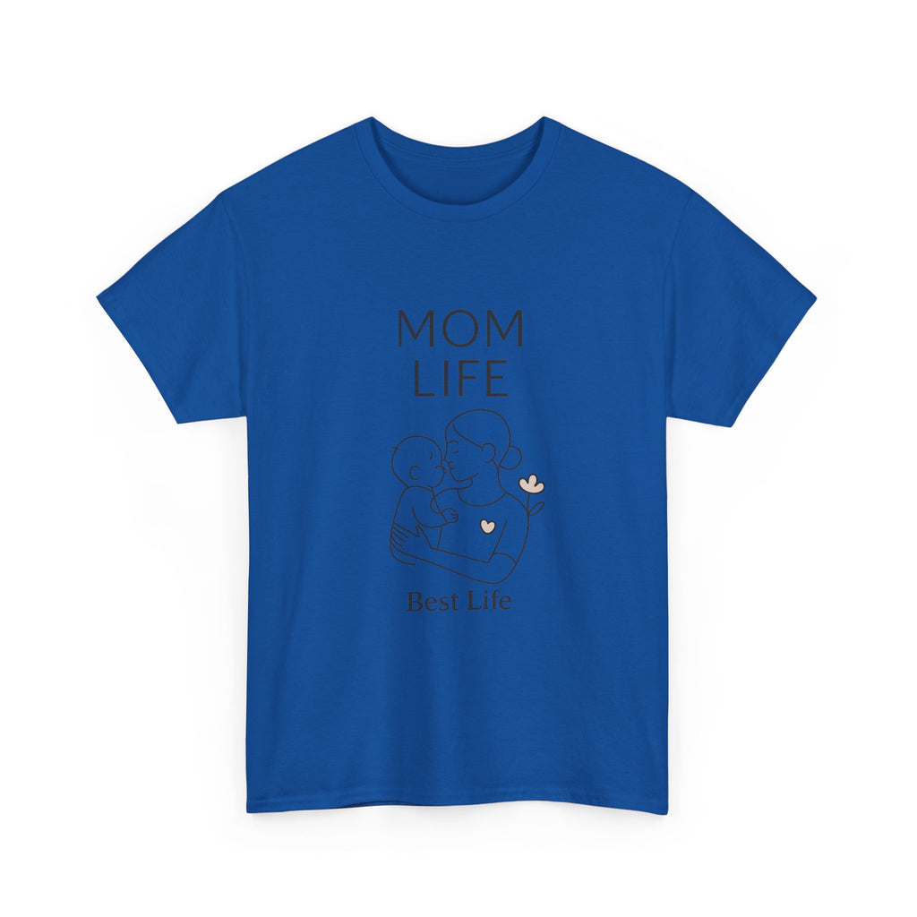 Mom Life Best Life Period T-Shirt | Mom Humor Gift | Graphic Tee