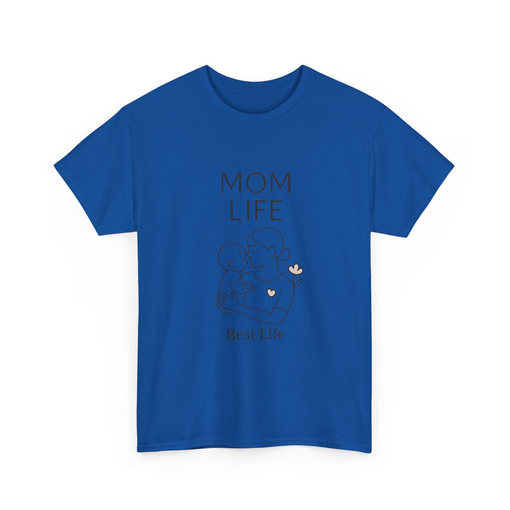 Mom Life Best Life Period T-Shirt | Mom Humor Gift | Graphic Tee