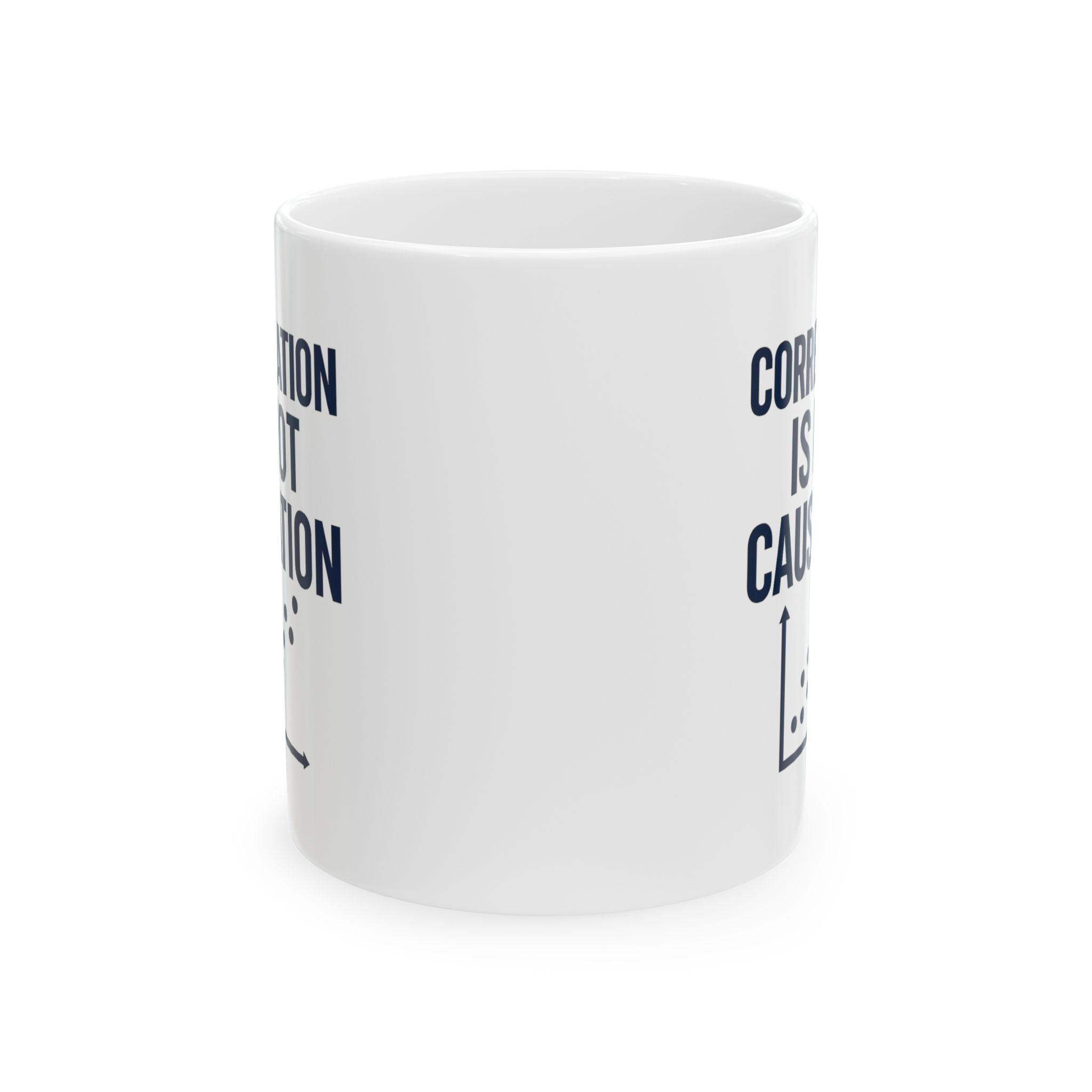 Data Scientist Correlation Is Not Causation Coffee Coffee Mug | Coffee Lover Gift | Ceramic Mug