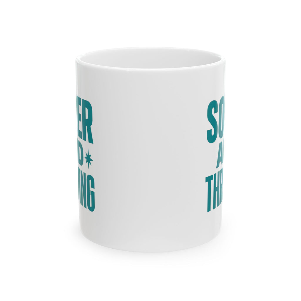 Sober And Thriving This Is My Party Cup Coffee Mug | Unique Gift | Ceramic Mug