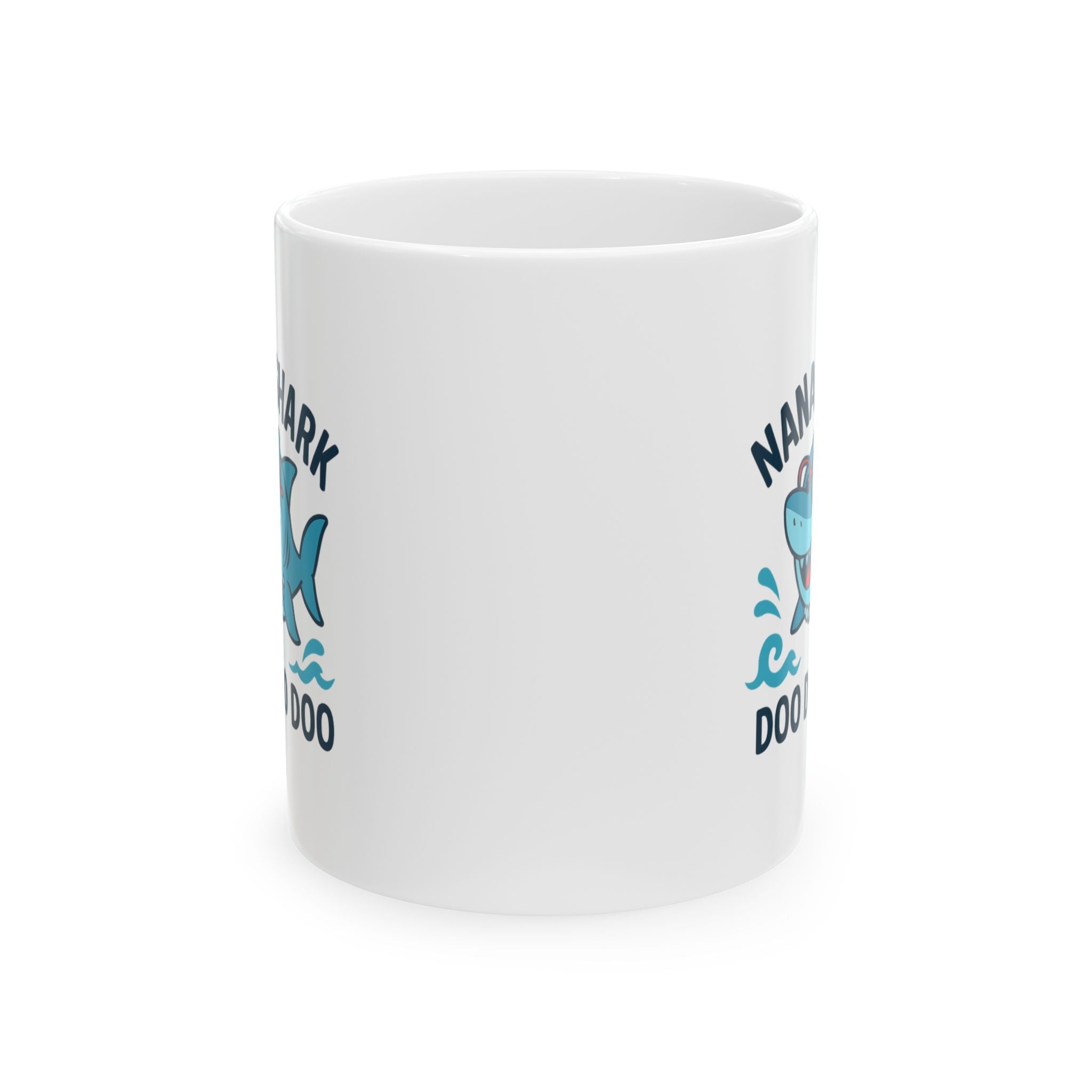 Nana Shark Doo Doo Funny Coffee Mug | Funny Gift | Ceramic Mug