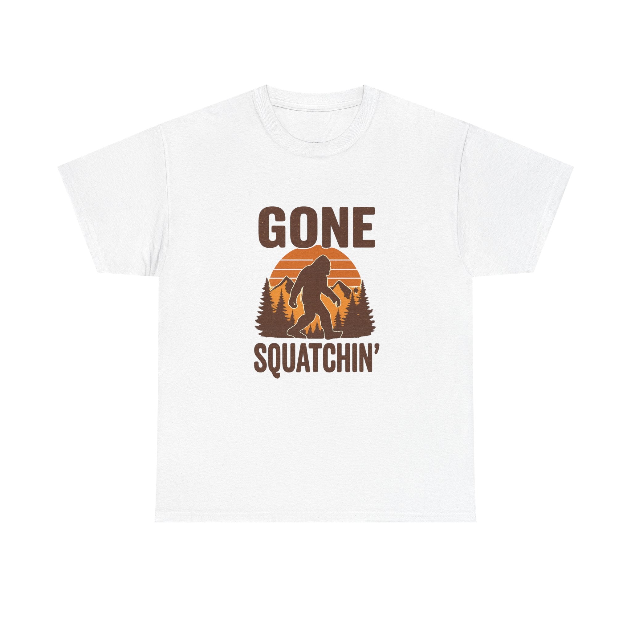 Gone Squatchin Classic Bigfoot T-Shirt | Unique Gift | Graphic Tee