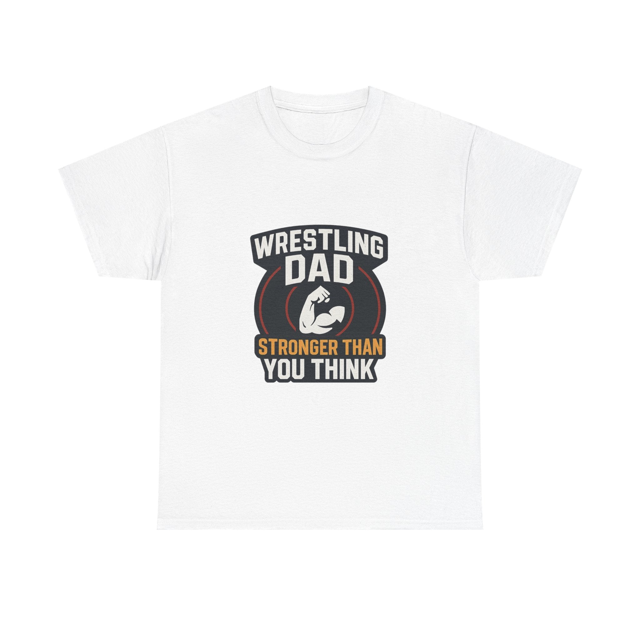 Wrestling Dad Stronger Than You Think T-Shirt | Gift for Dad | Graphic Tee