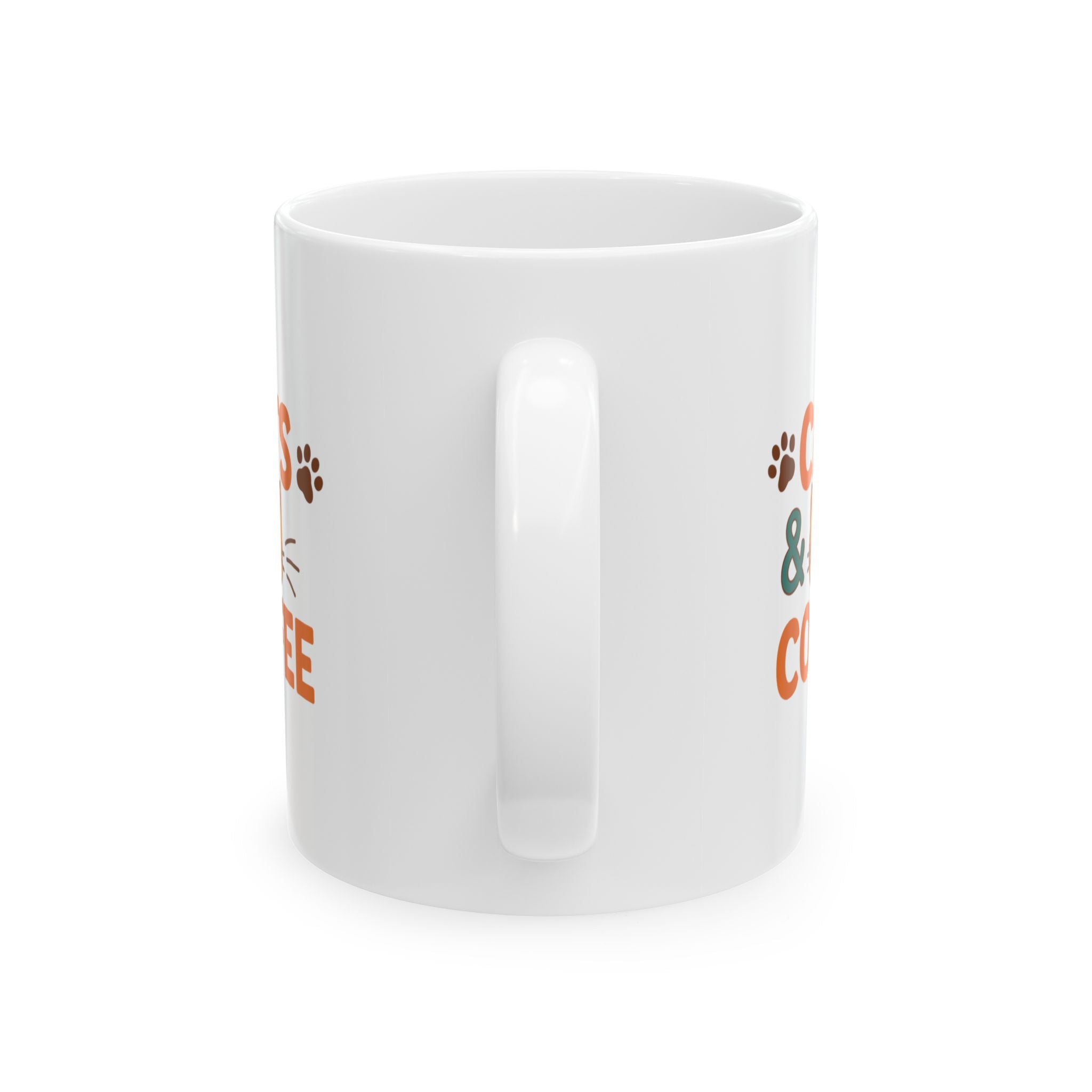 Cat Approves This Coffee Coffee Mug | Funny Cat And Coffee Gift | Ceramic Mug