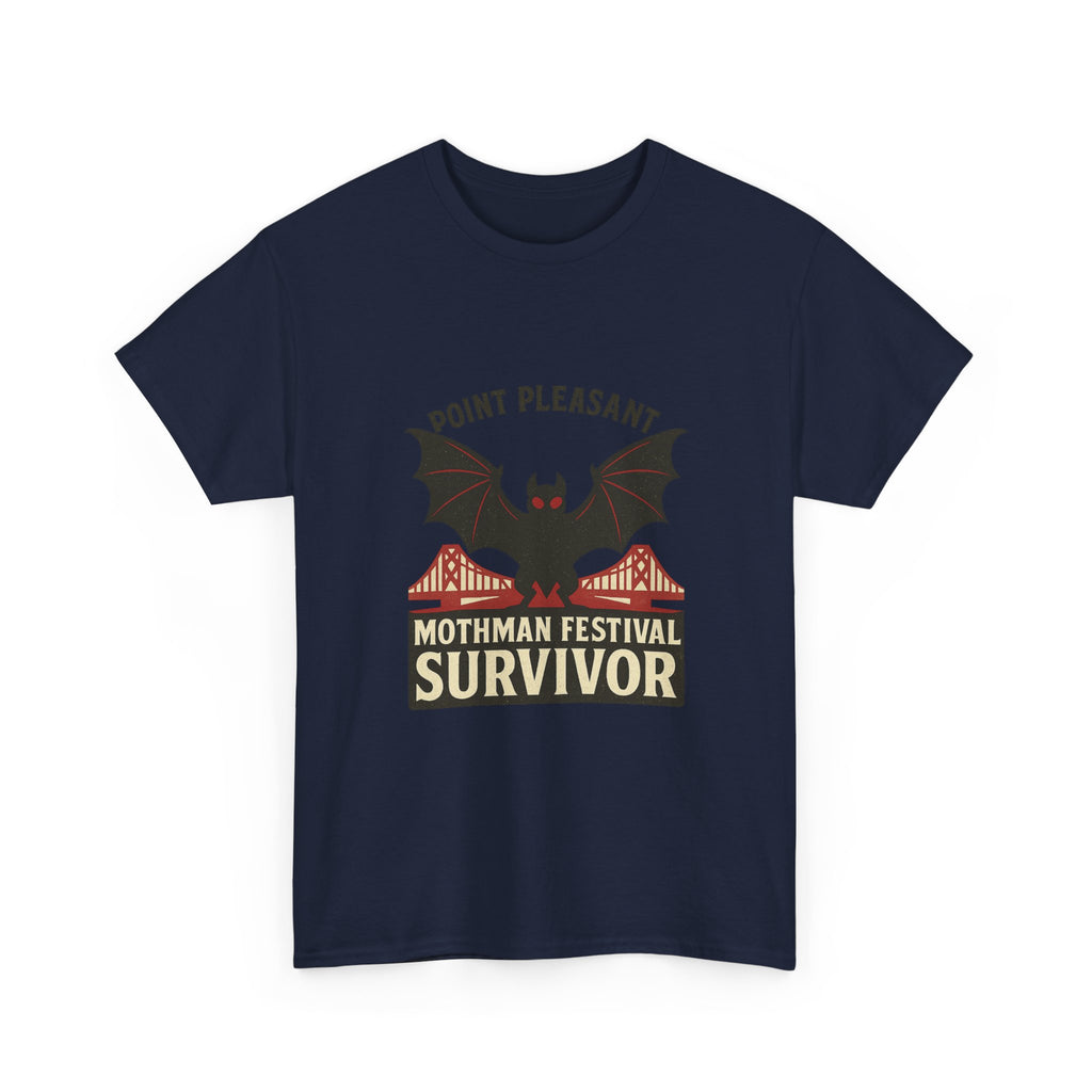 Point Pleasant Mothman Festival Survivor T-Shirt | Unique Gift | Graphic Tee