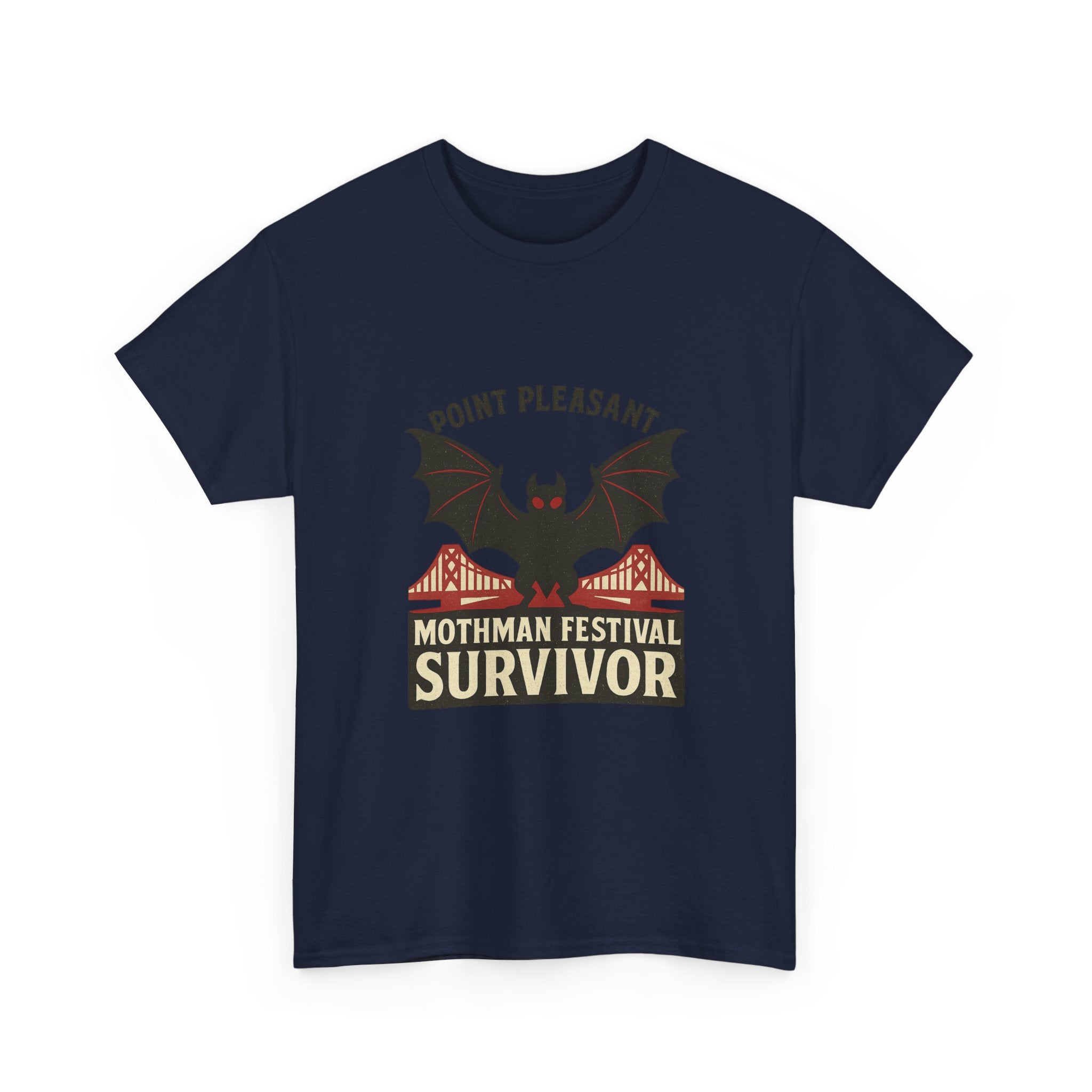 Point Pleasant Mothman Festival Survivor T-Shirt | Unique Gift | Graphic Tee