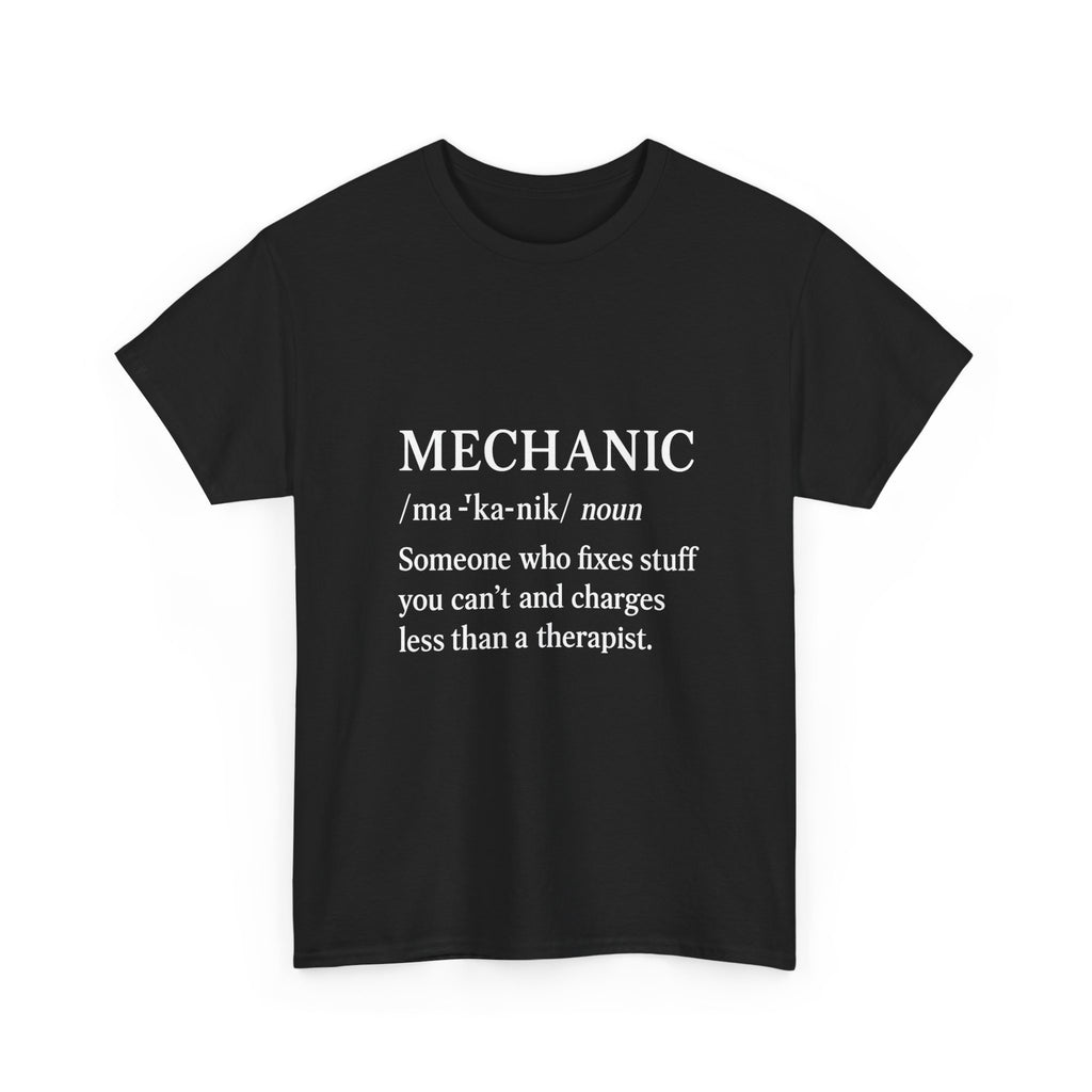 Mechanic Definition Funny Profession T-Shirt | Mechanic Gift | Graphic Tee