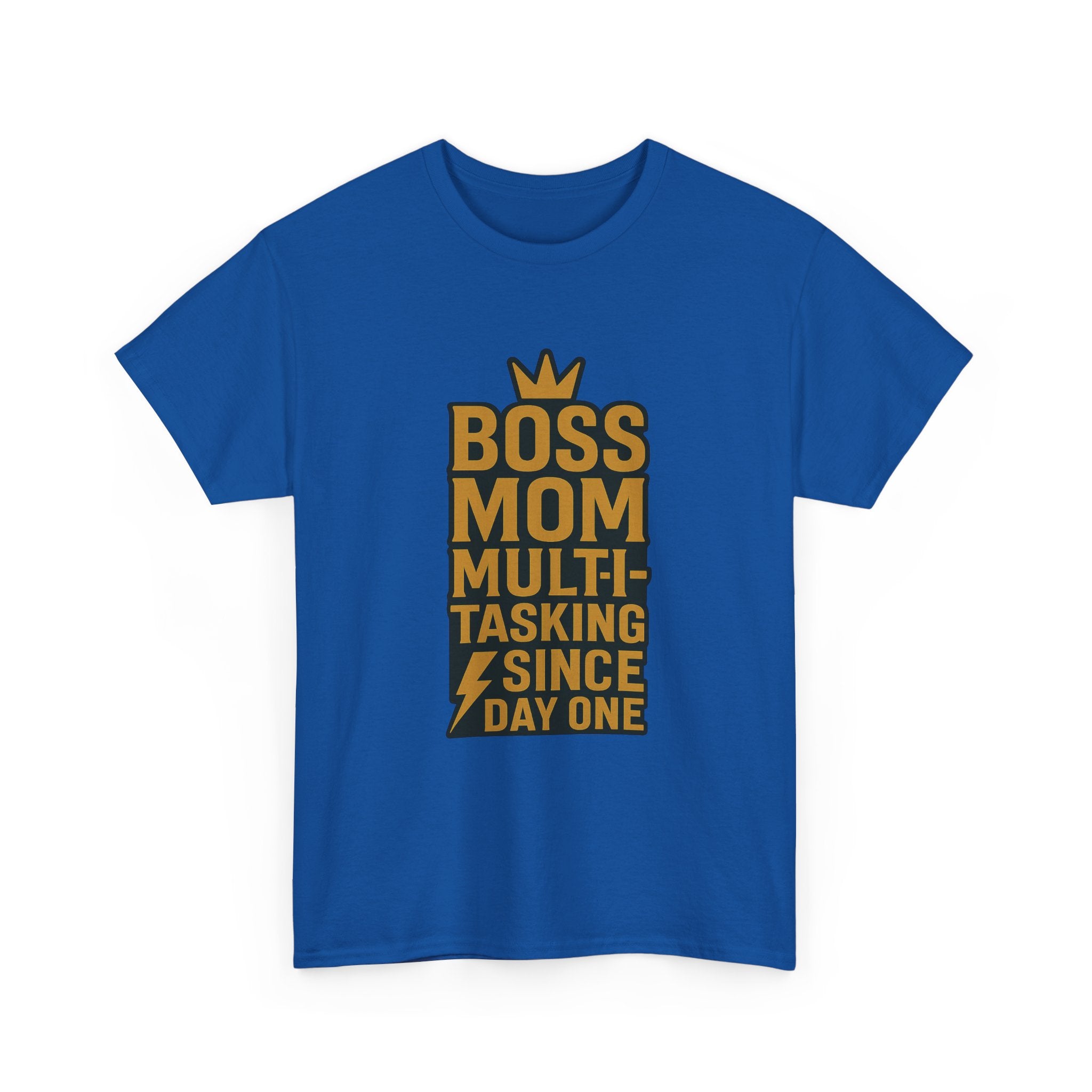 Boss Mom Multitasking Since Day One T-Shirt | Gift for Mom | Graphic Tee