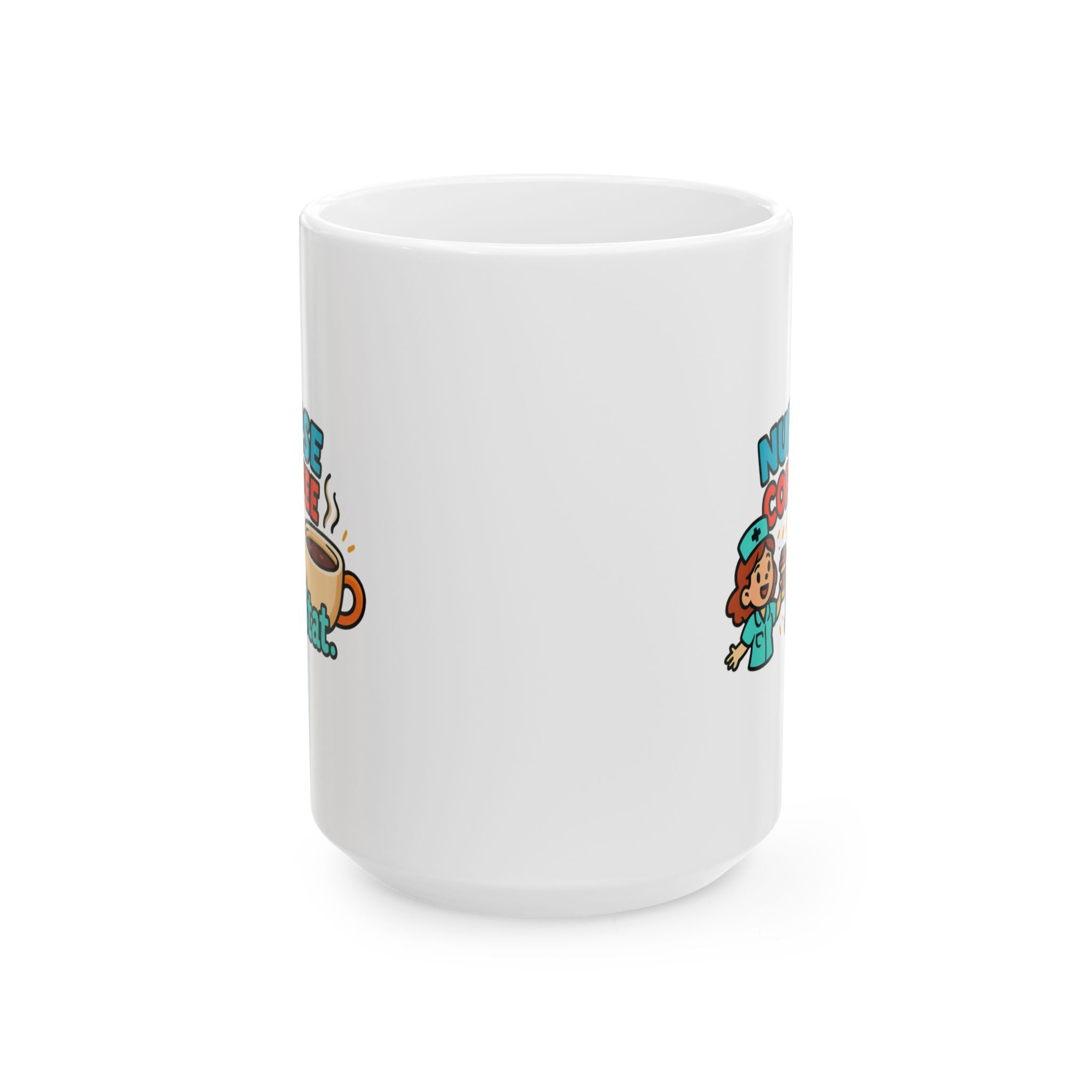 Nurses Run On Coffee Not Sleep Coffee Mug | Nurse Humor Gift | Ceramic Mug