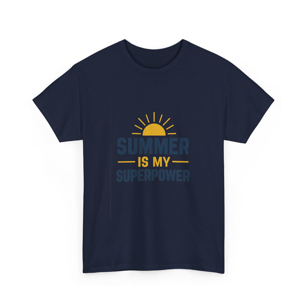 Retired Teacher Summer Is My Superpower T-Shirt | Teacher Gift | Graphic Tee