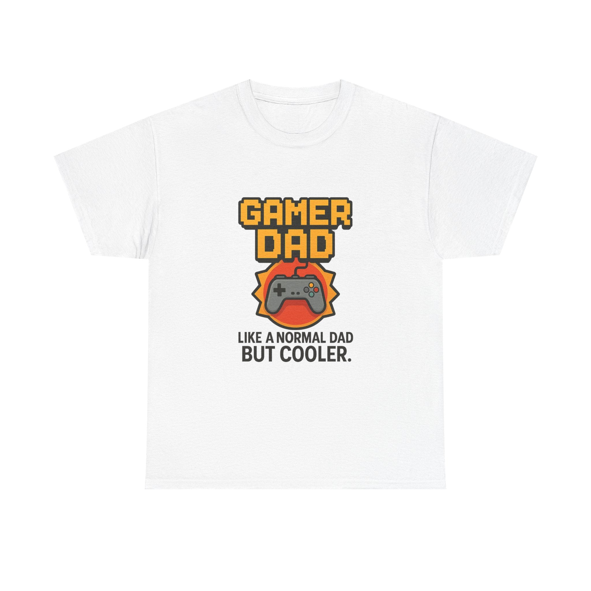 Gamer Dad Like A Normal Dad But Cooler T-Shirt | Gift for Dad | Graphic Tee