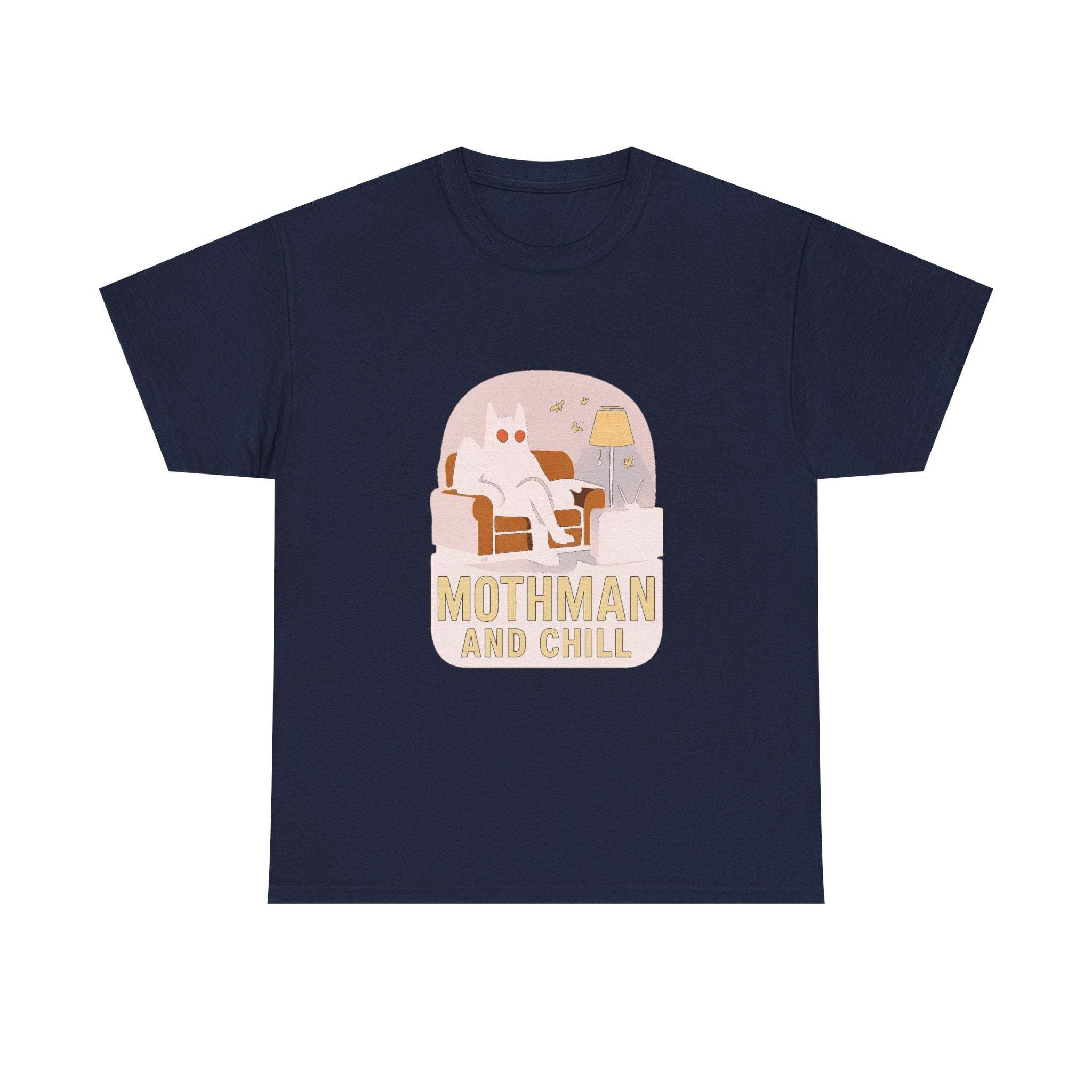 Mothman And Chill T-Shirt | Unique Gift | Graphic Tee