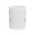 Gratitude Journaler Filling Pages Not Scrolling Feeds Coffee Mug | Unique Gift | Ceramic Mug