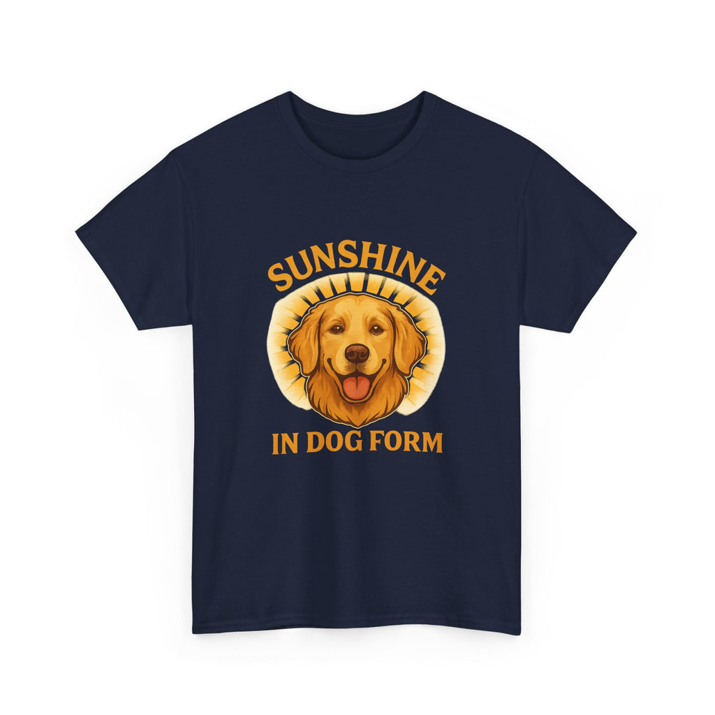 Golden Retriever Mom Sunshine In Dog Form T-Shirt | Dog Lover Gift | Graphic Tee