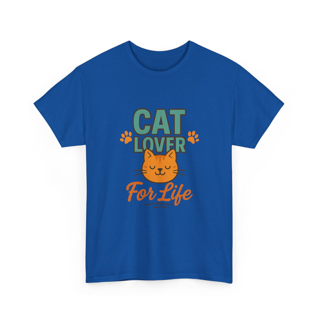 Cats Are My Happy Place T-Shirt | Cat Lover Gift | Graphic Tee