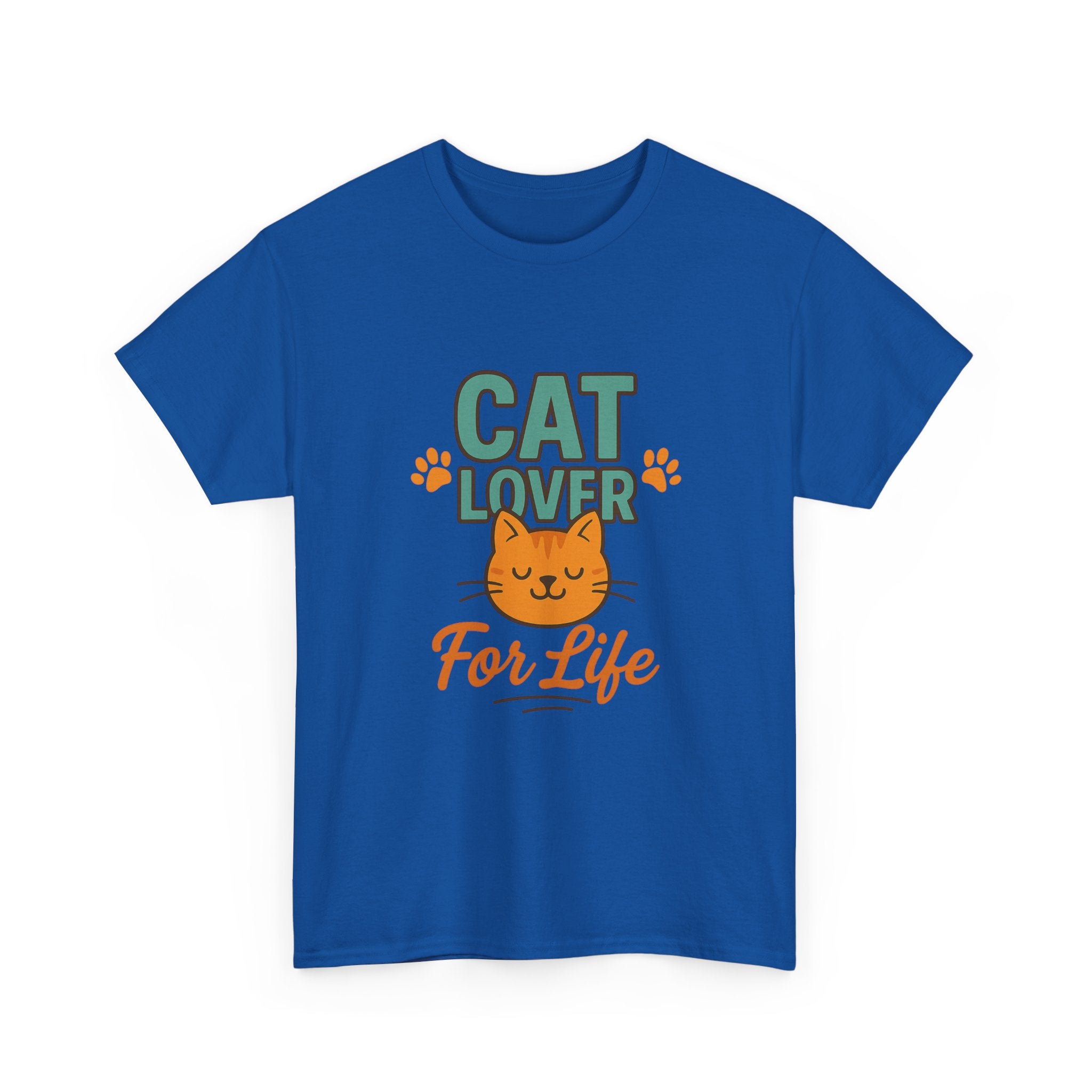 Cats Are My Happy Place T-Shirt | Cat Lover Gift | Graphic Tee