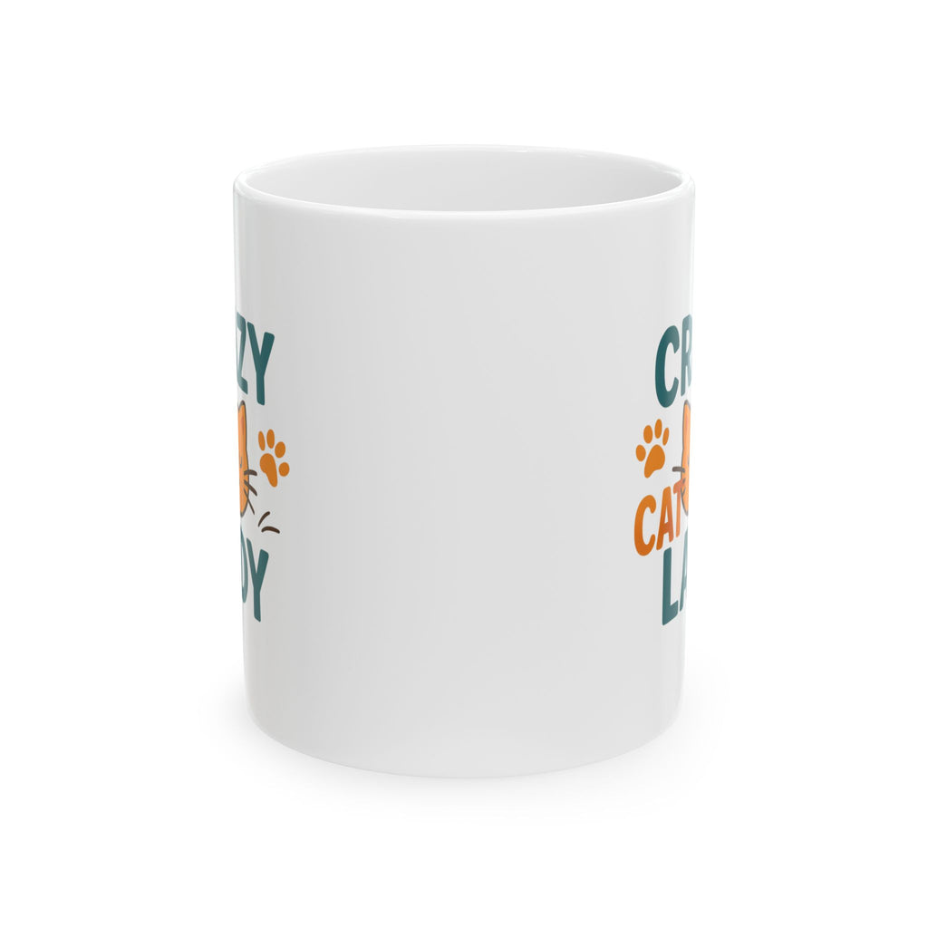 Not Crazy Just Cat Lady Coffee Mug | Cat Lover Gift | Ceramic Mug
