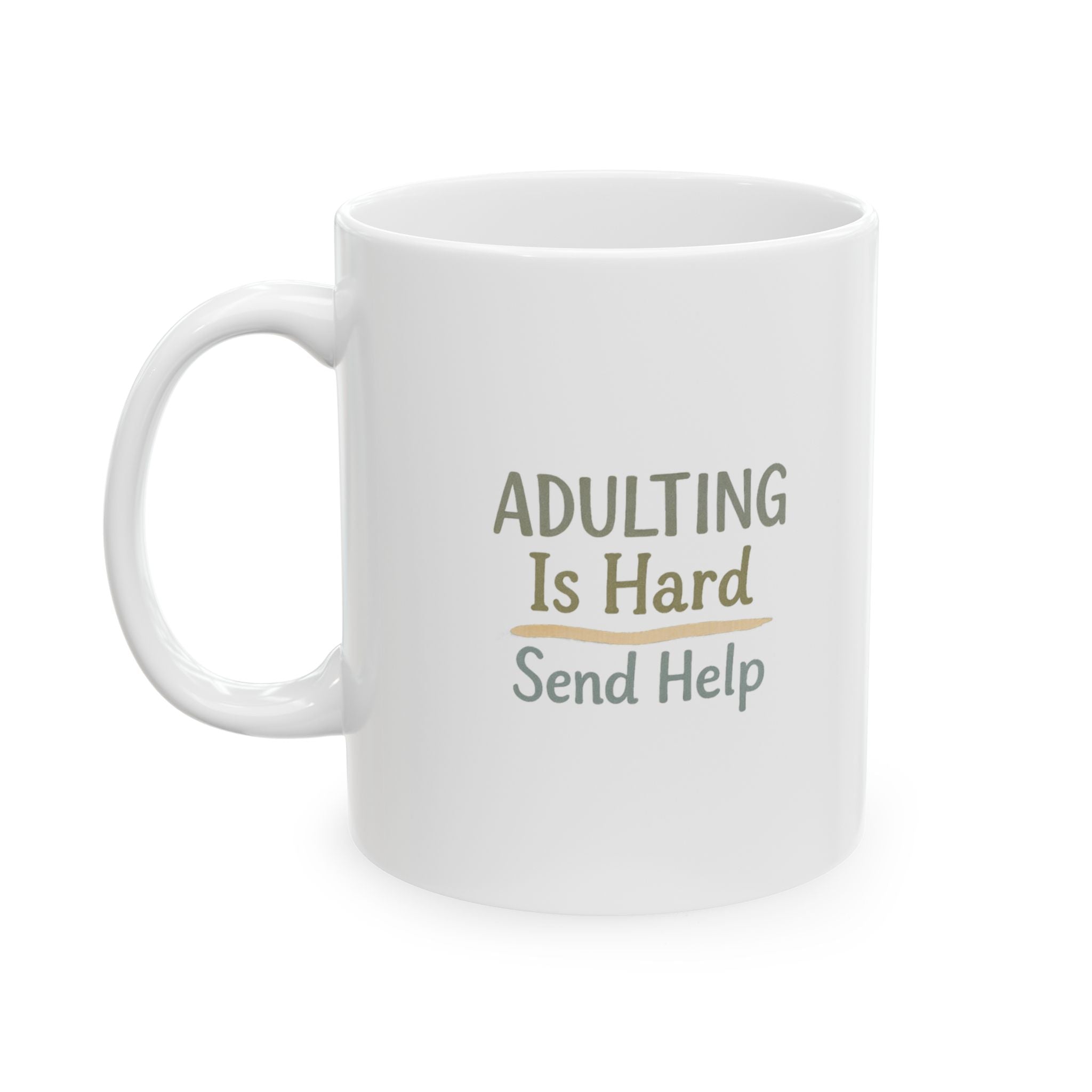 Did Not Order Adulting Coffee Mug | Funny Humor Gift | Ceramic Mug