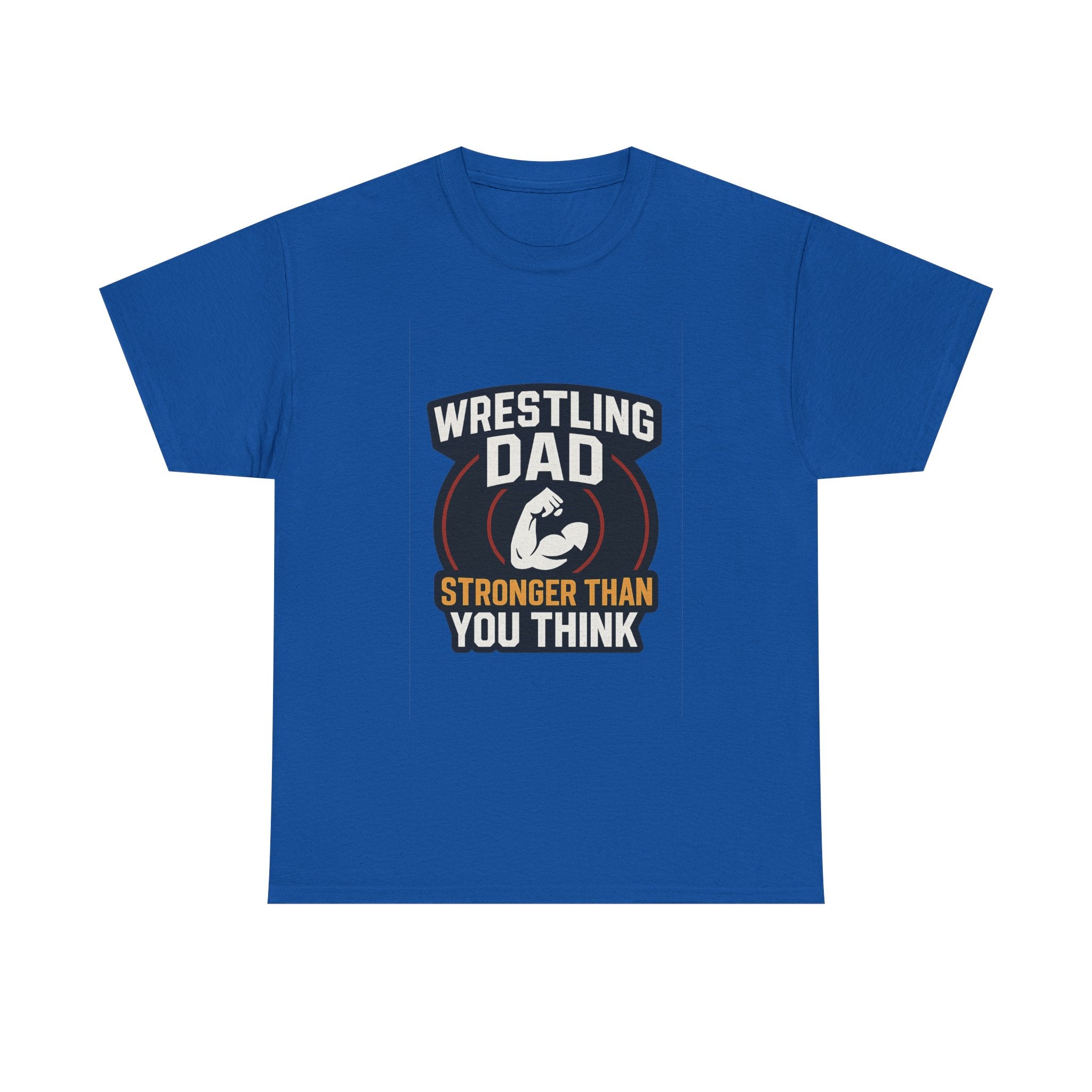 Wrestling Dad Stronger Than You Think T-Shirt | Gift for Dad | Graphic Tee