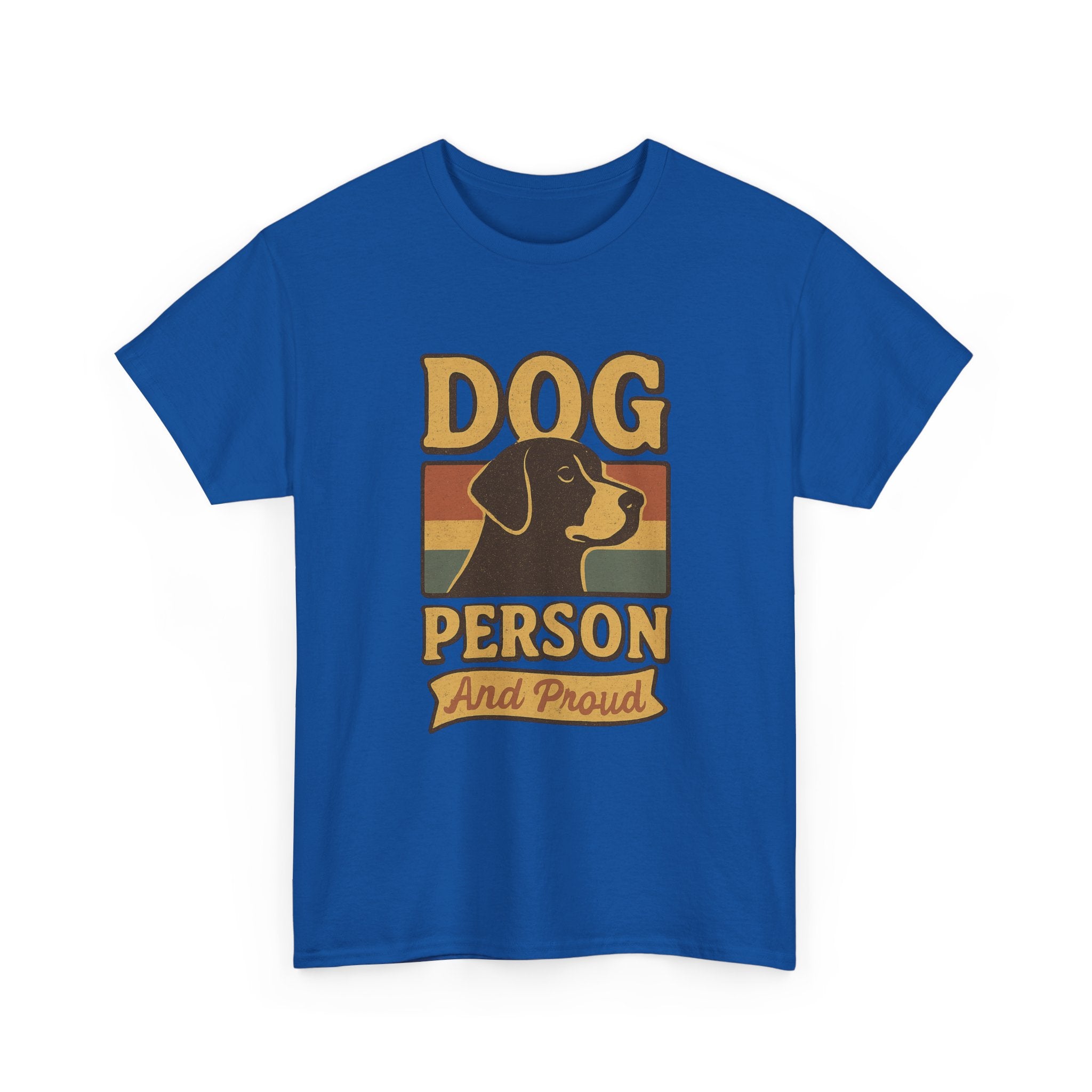 Dog Person Not A Cat Person T-Shirt | Funny Dog Lover Humor | Graphic Tee