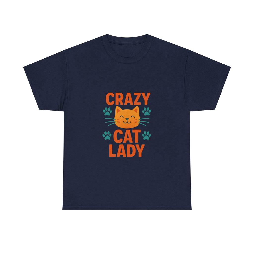 Official Crazy Cat Lady Card Carrying Member T-Shirt | Cat Humor | Graphic Tee