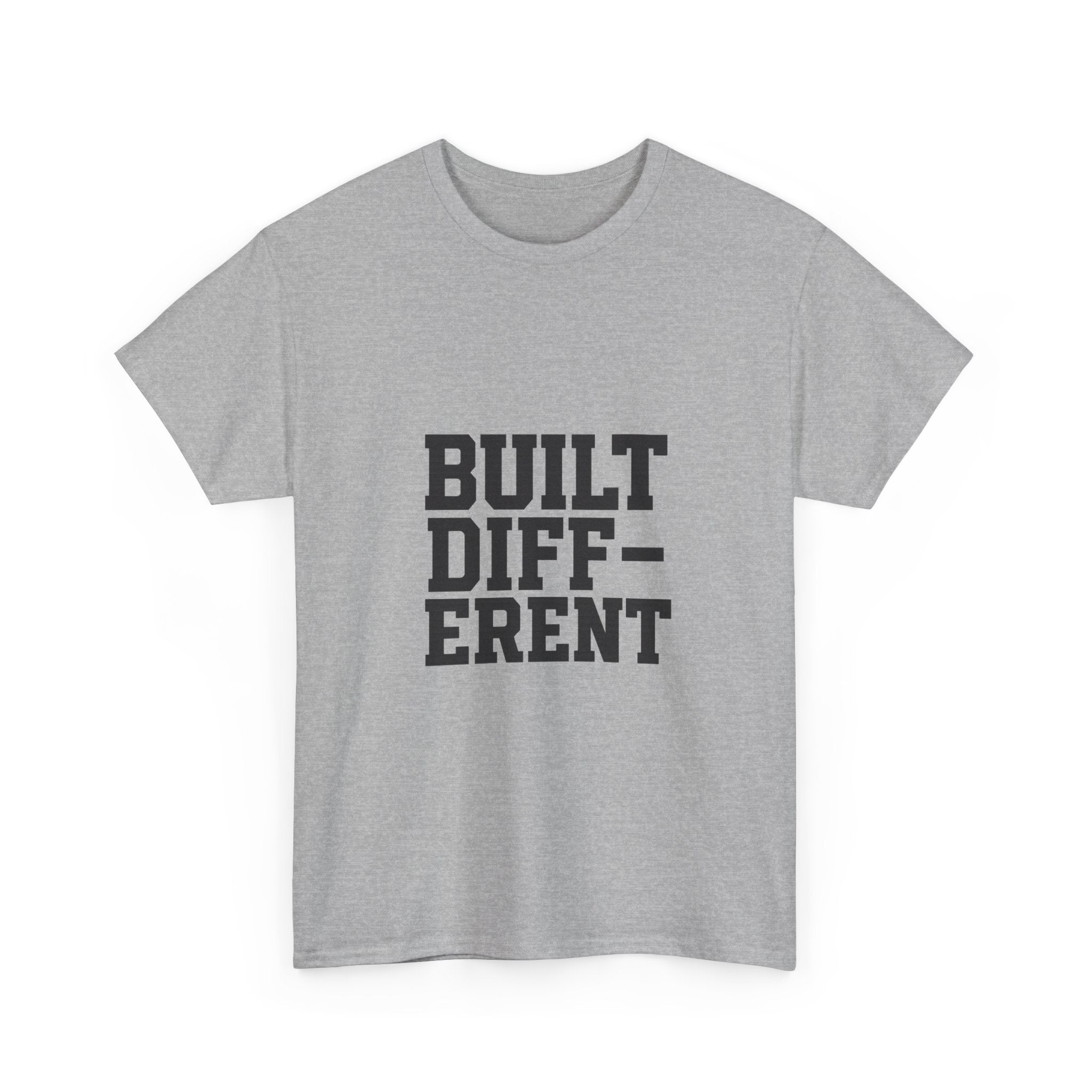 Built Different Gym Edition T-Shirt | Unique Gift | Graphic Tee