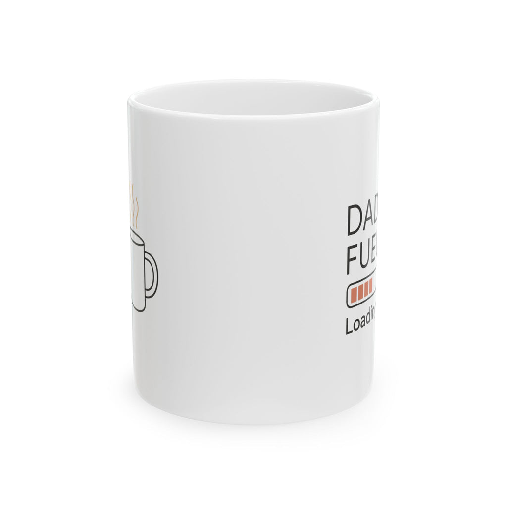 Dad Fuel Activated Status Go Coffee Mug | Funny Dad Coffee Gift | Ceramic Mug