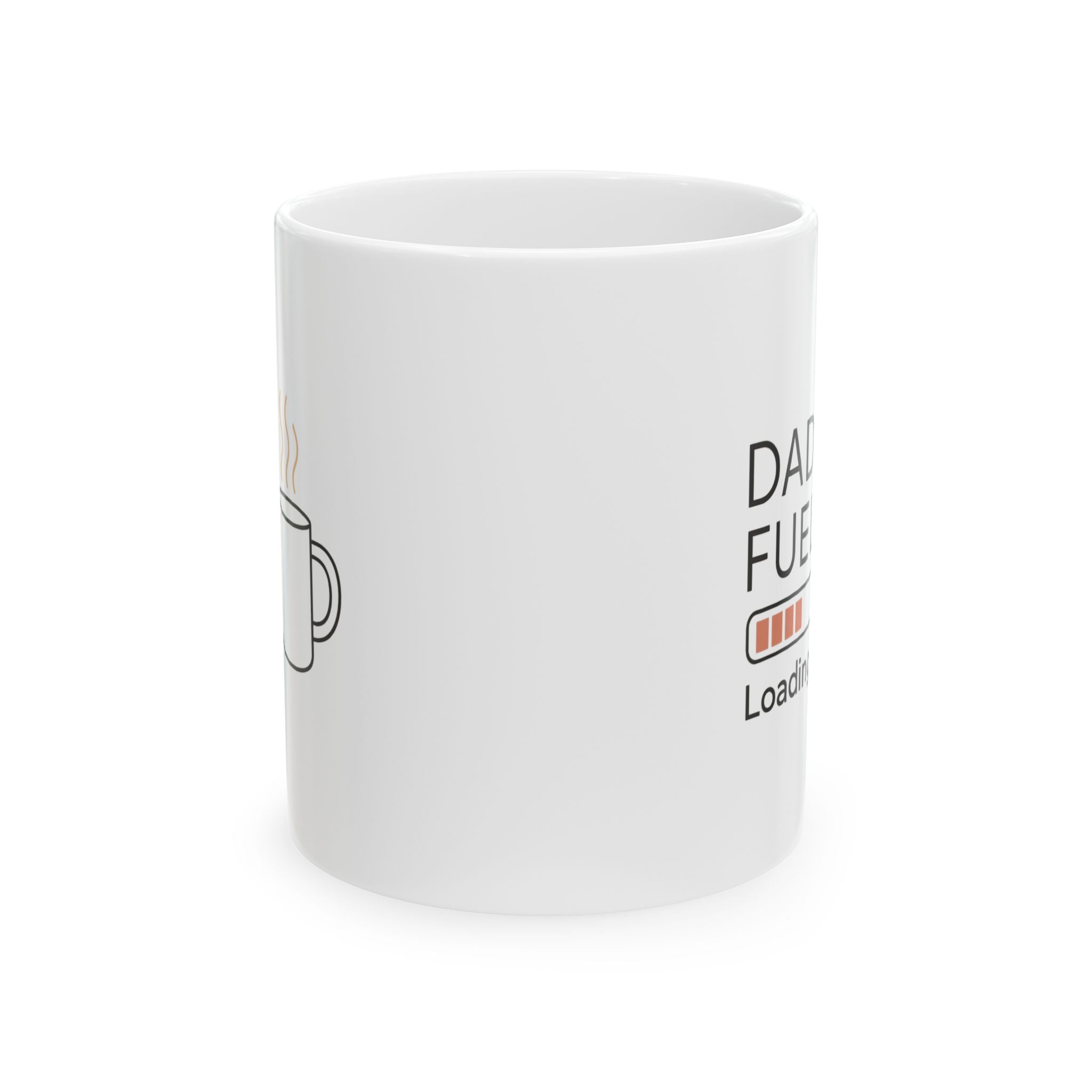Dad Fuel Activated Status Go Coffee Mug | Funny Dad Coffee Gift | Ceramic Mug