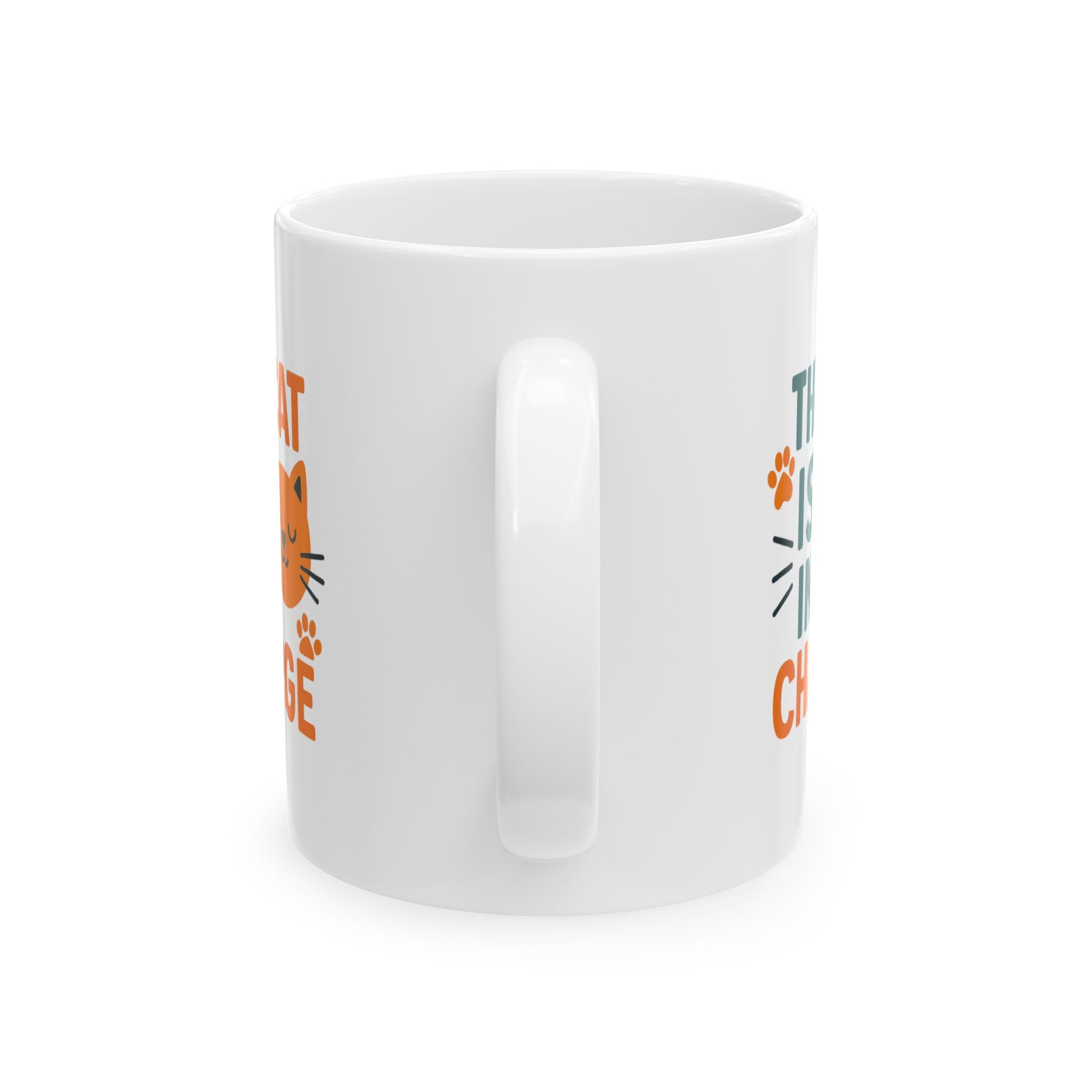 Cat Says No To Mondays Coffee Mug | Funny Cat Lover Gift | Ceramic Mug