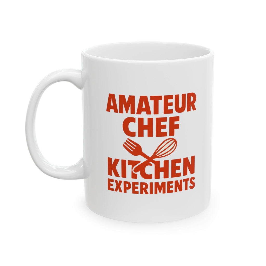 Amateur Chef Kitchen Experiments Sometimes On Purpose Coffee Mug | Chef Gift | Ceramic Mug