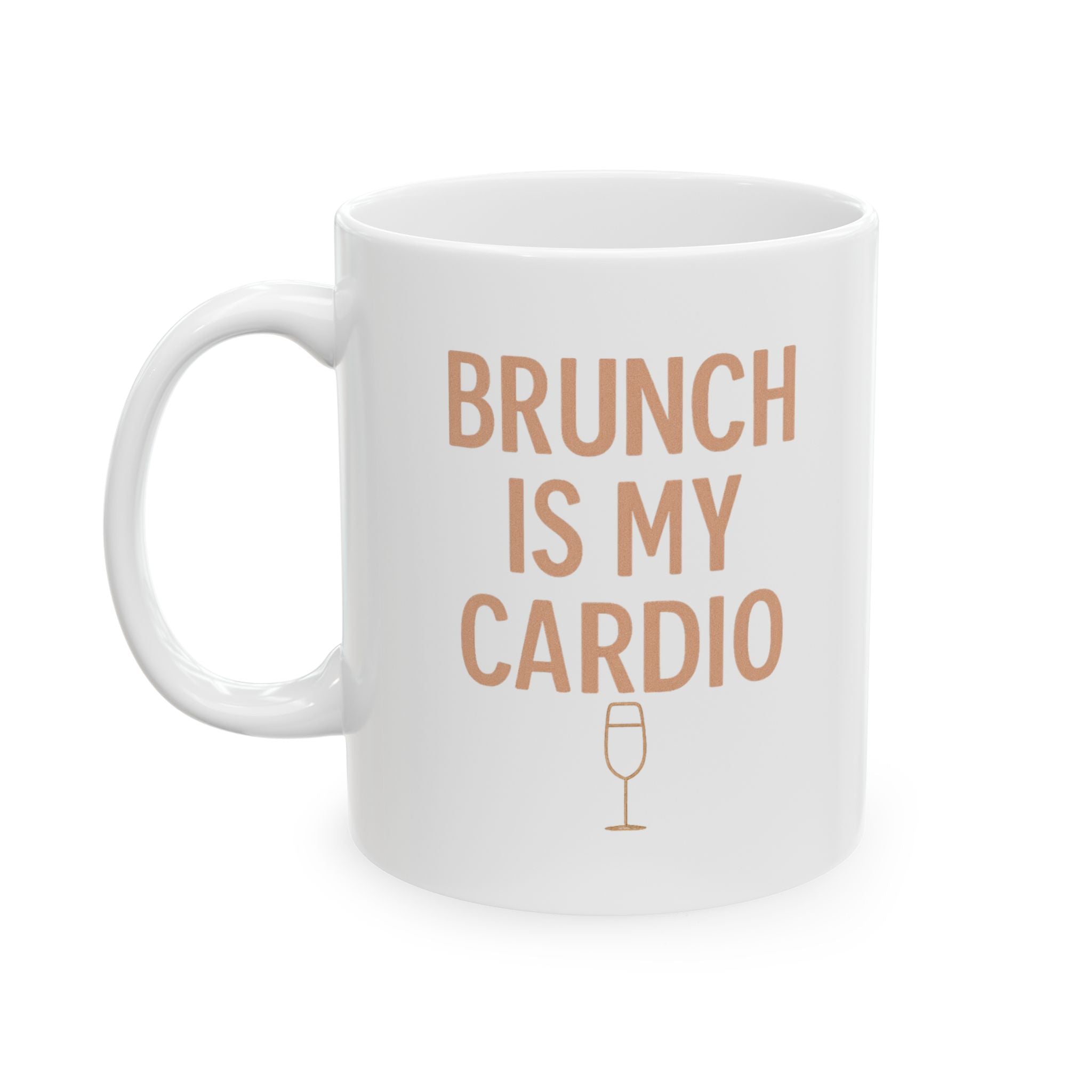 Brunch Is My Cardio Coffee Mug | Unique Gift | Ceramic Mug