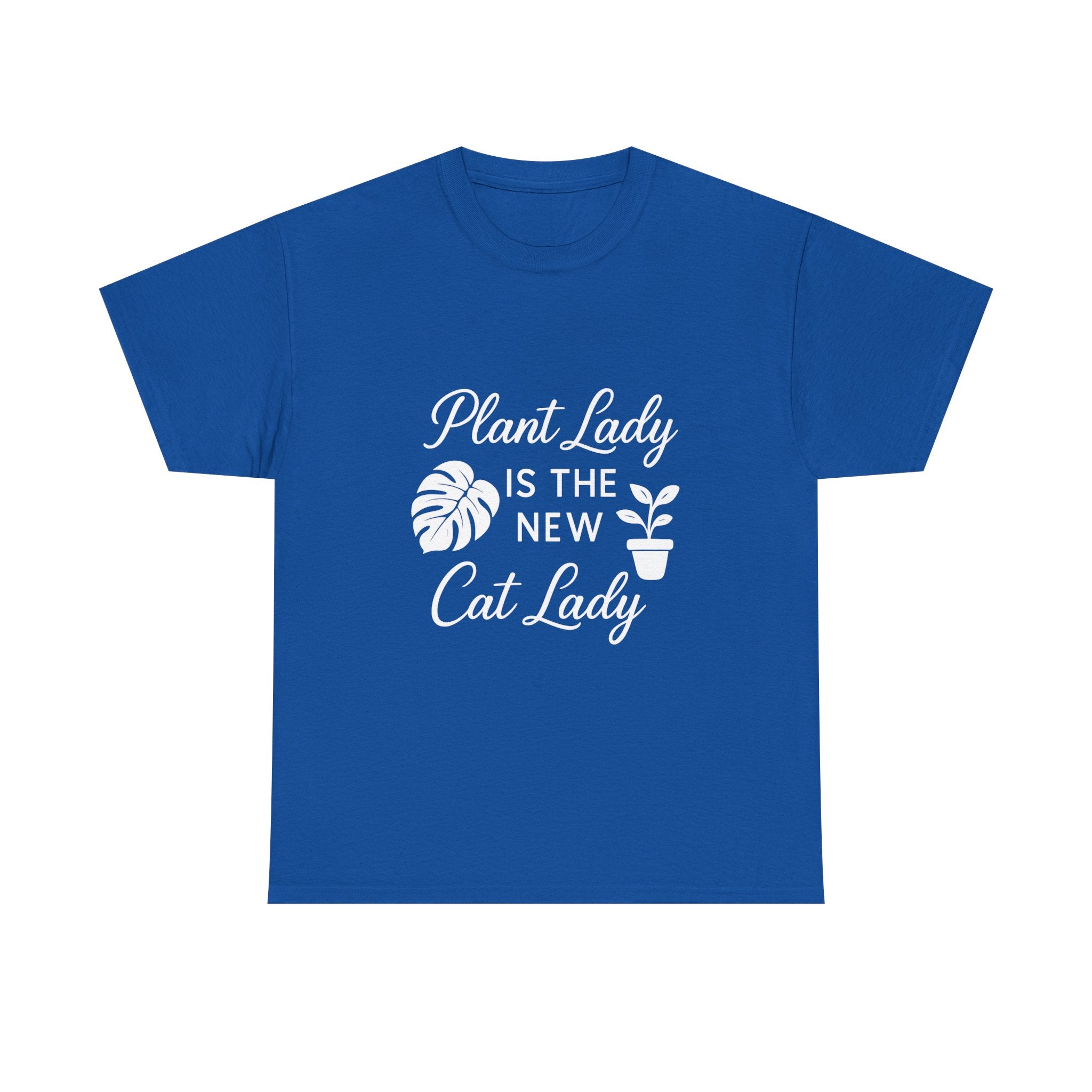 Plant Lady Is The New Cat Lady T-Shirt | Cat Lover Gift | Graphic Tee