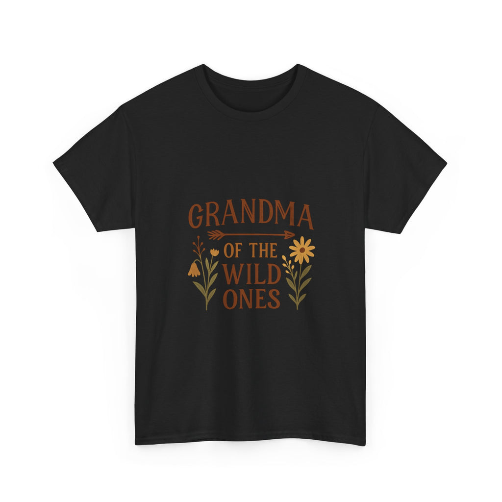 Grandma Of The Wild Ones Grandmother T-Shirt | Gift for Grandma | Graphic Tee
