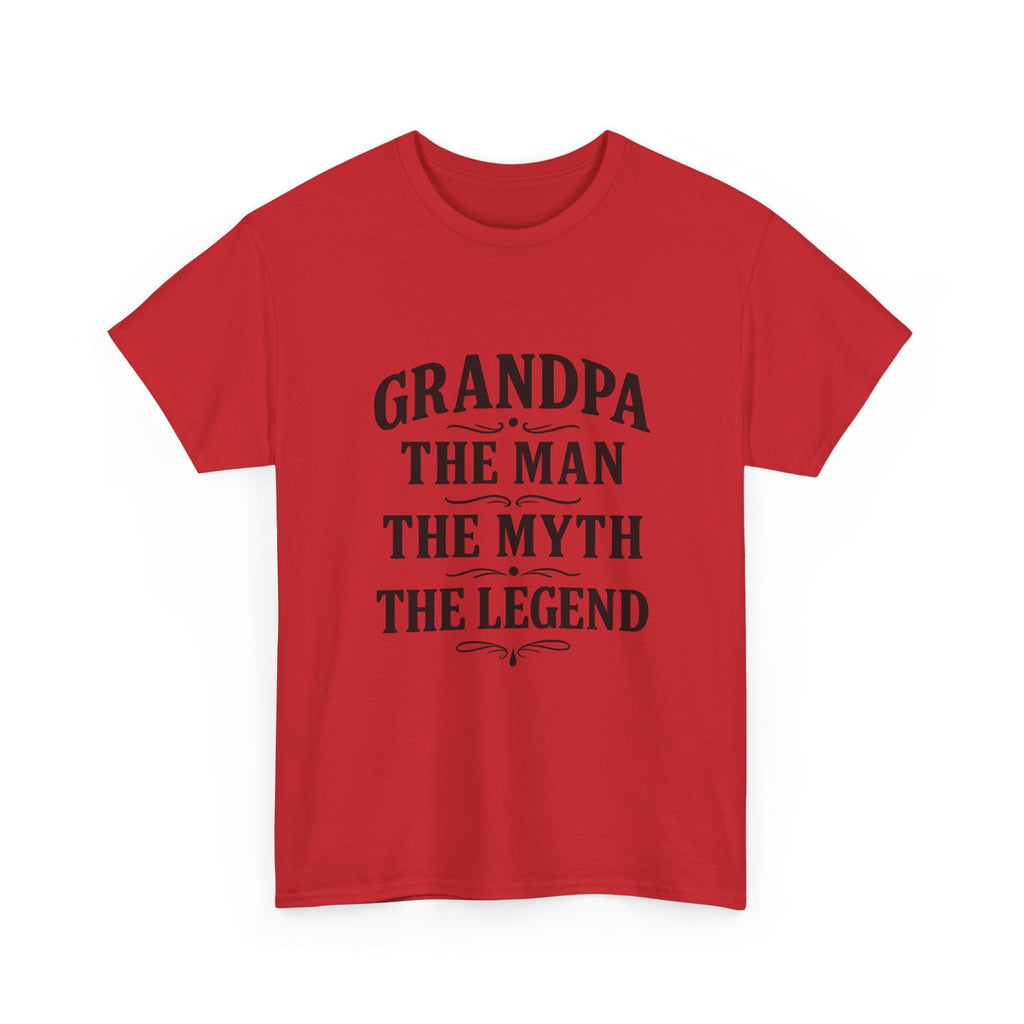 Grandpa The Man The Myth The Legend T-Shirt | Gift for Grandpa | Graphic Tee