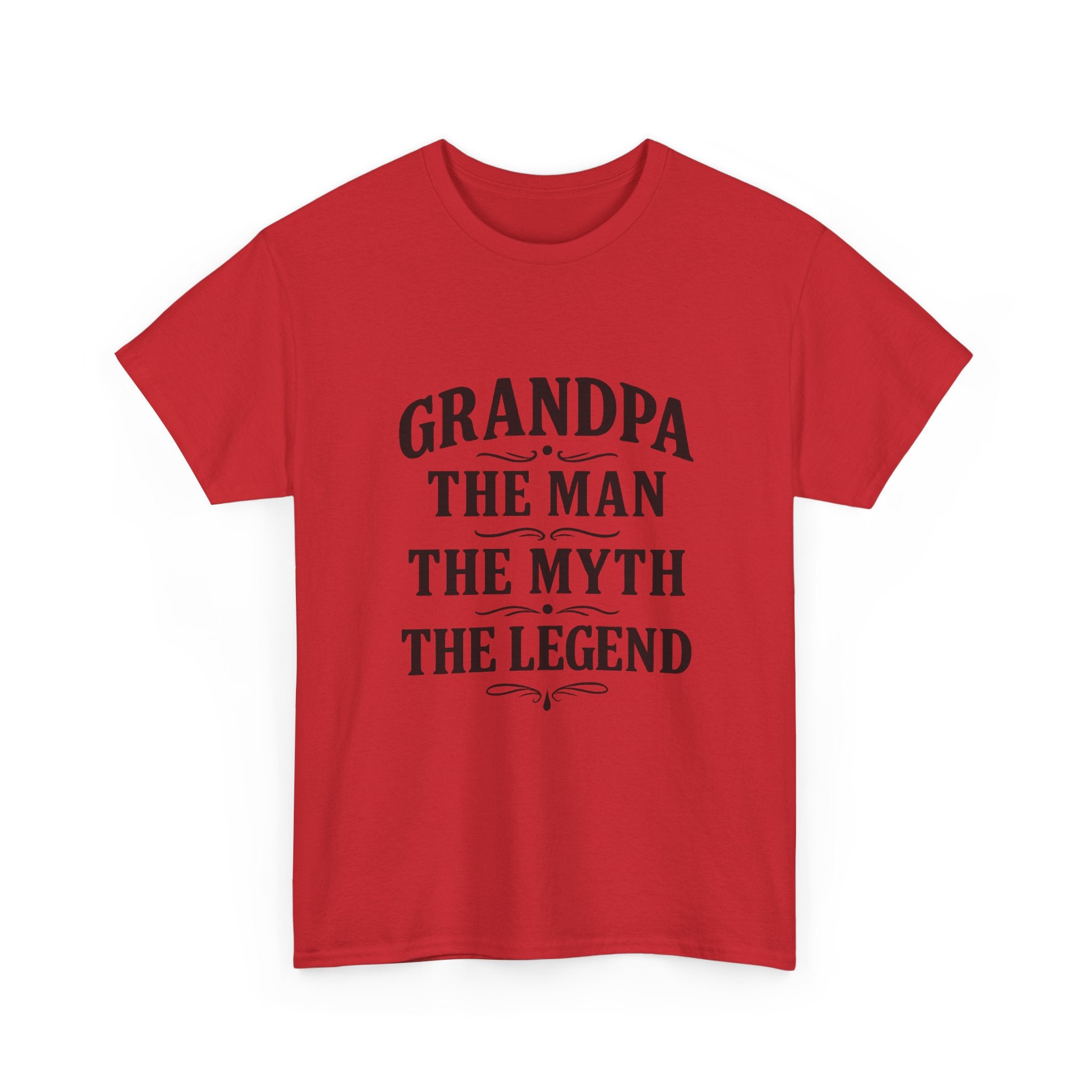 Grandpa The Man The Myth The Legend T-Shirt | Gift for Grandpa | Graphic Tee