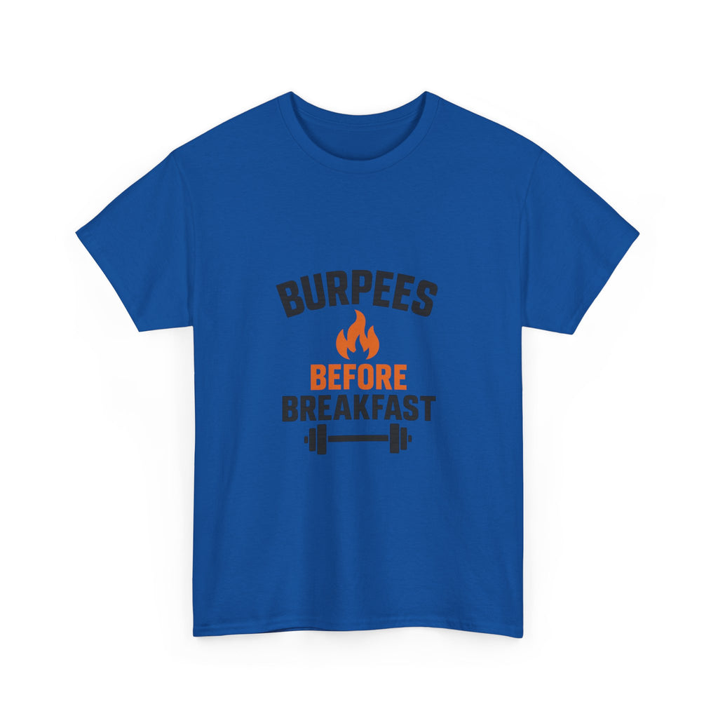 CrossFit Mom Burpees Before Breakfast T-Shirt | Gift for Mom | Graphic Tee
