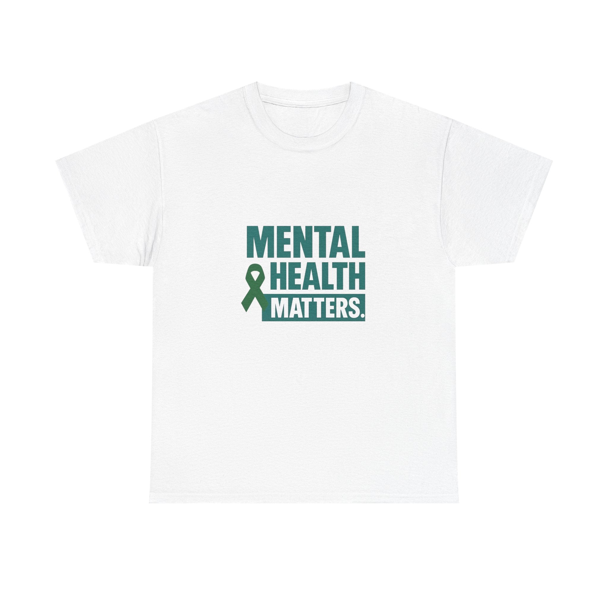 Mental Health Matters Full Stop T-Shirt | Unique Gift | Graphic Tee