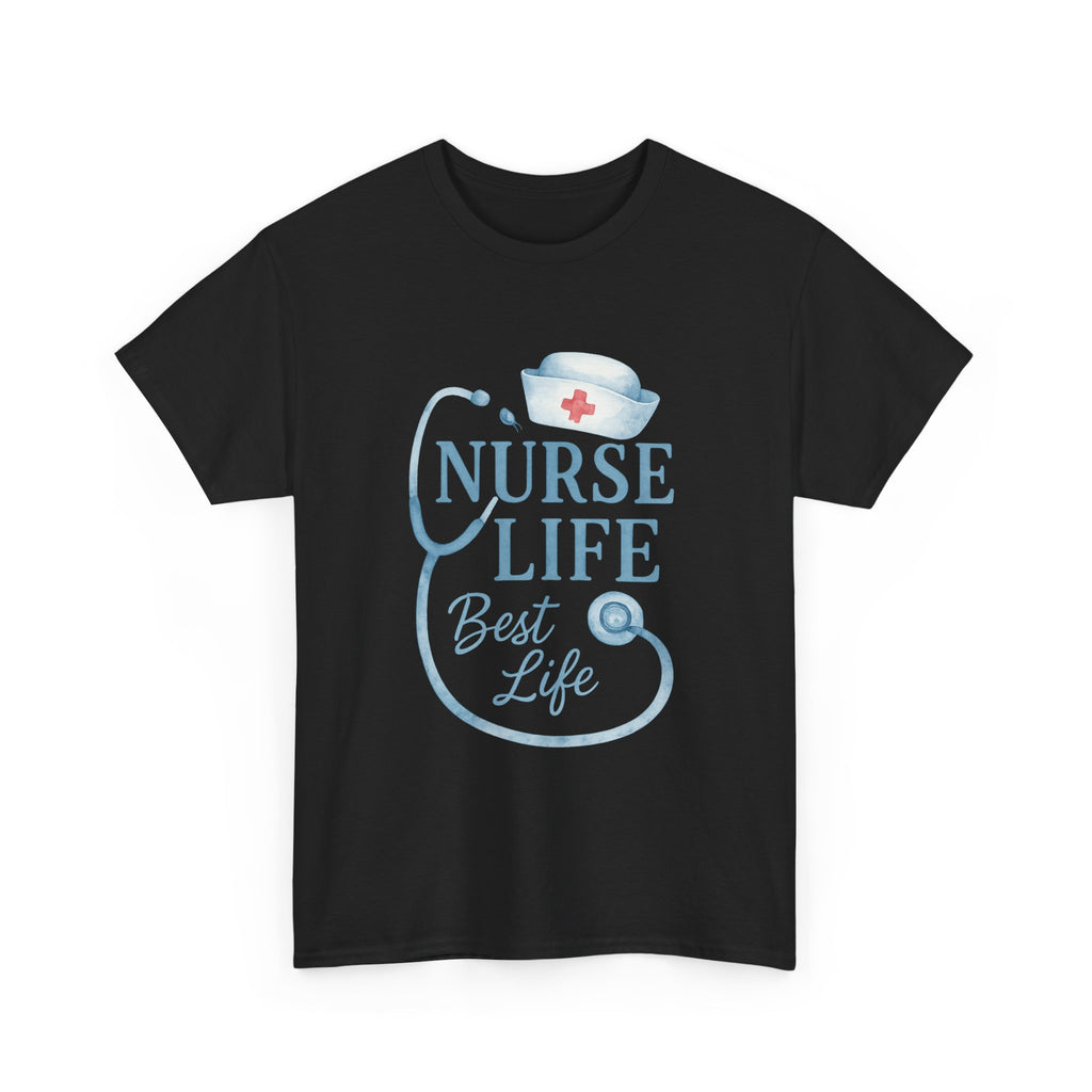 Nurse Life Coffee And Saving Lives T-Shirt | Funny Nurse Humor | Graphic Tee
