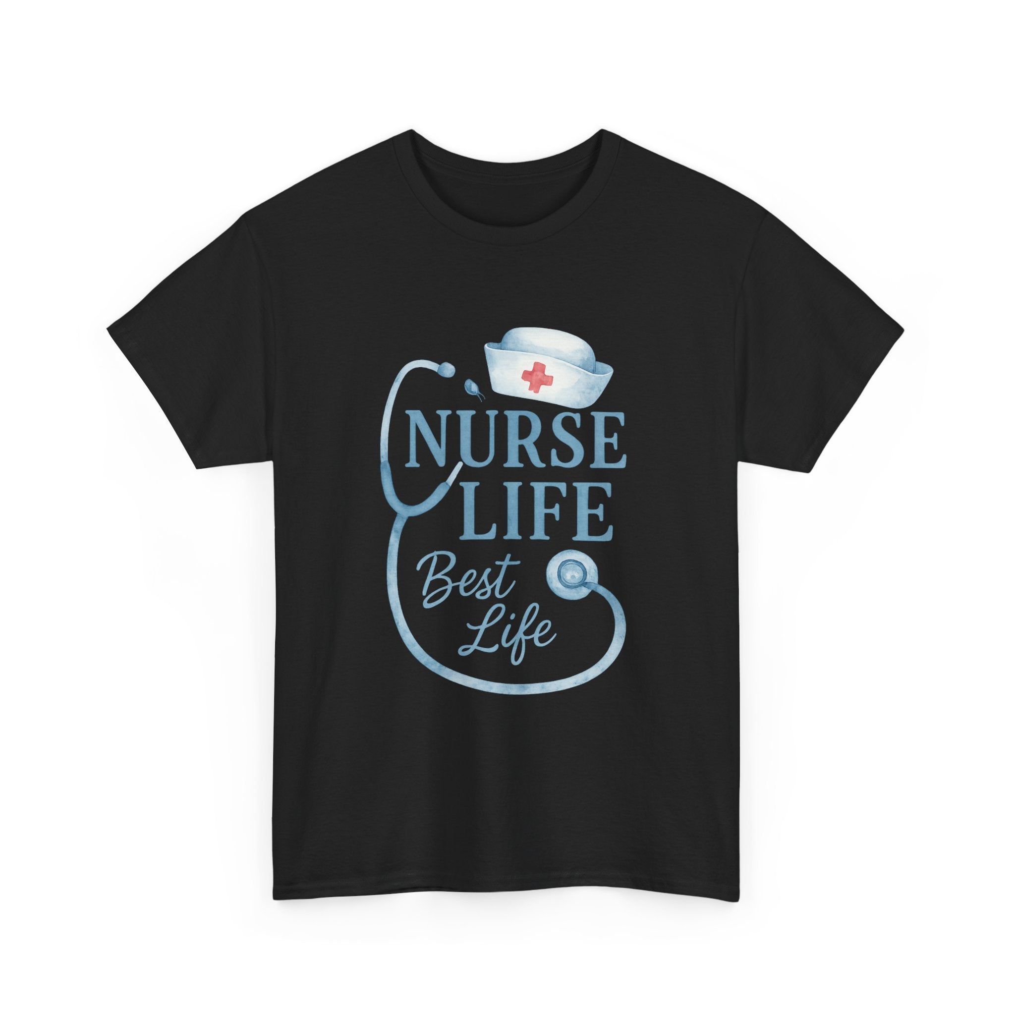 Nurse Life Coffee And Saving Lives T-Shirt | Funny Nurse Humor | Graphic Tee