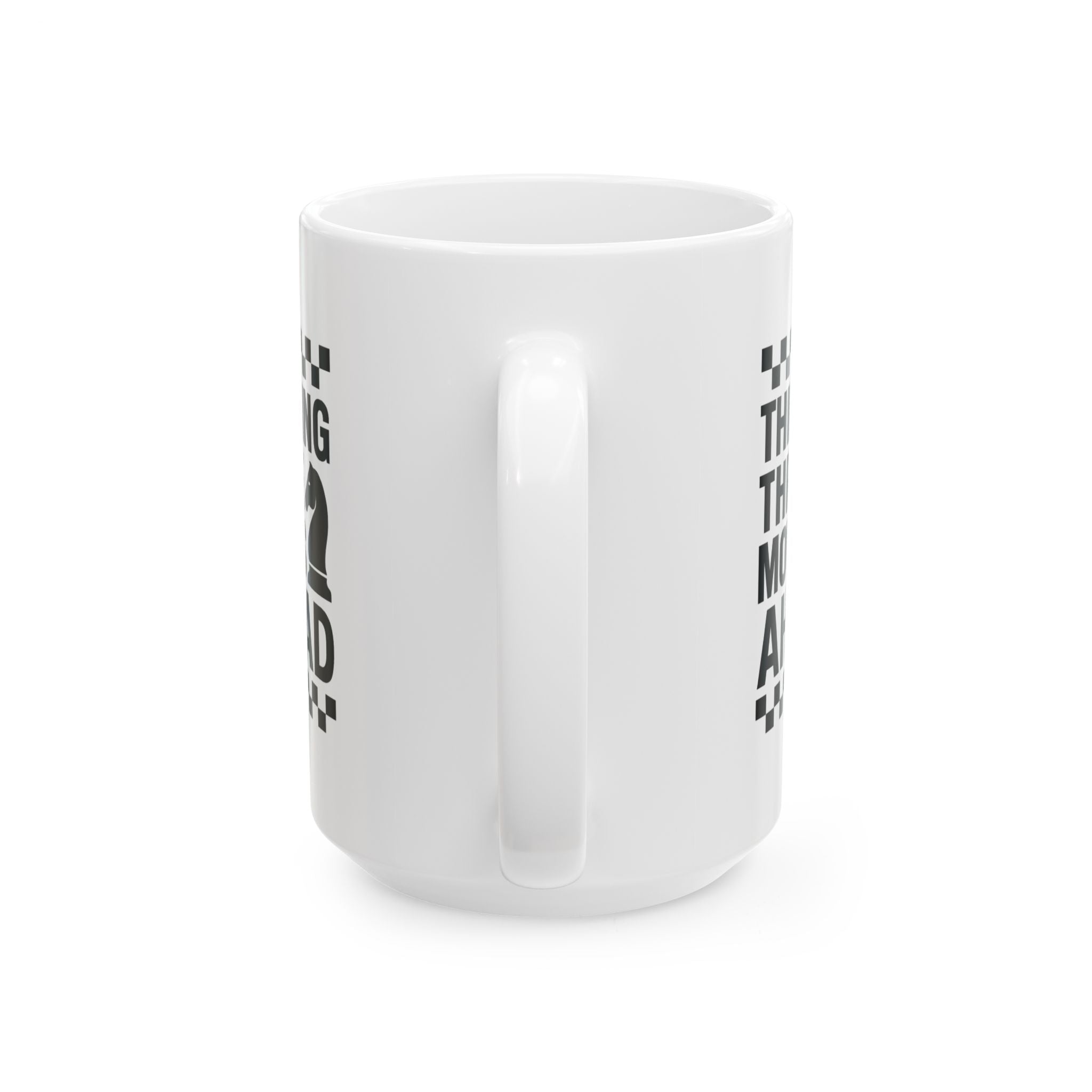Chess Player Thinking Three Moves Ahead Coffee Mug | Unique Gift | Ceramic Mug