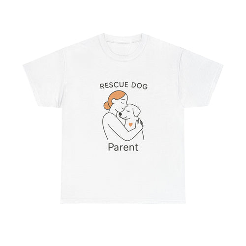 Adopt Dont Shop Dog Mom T-Shirt | Rescue Dog Lover Gift | Graphic Tee