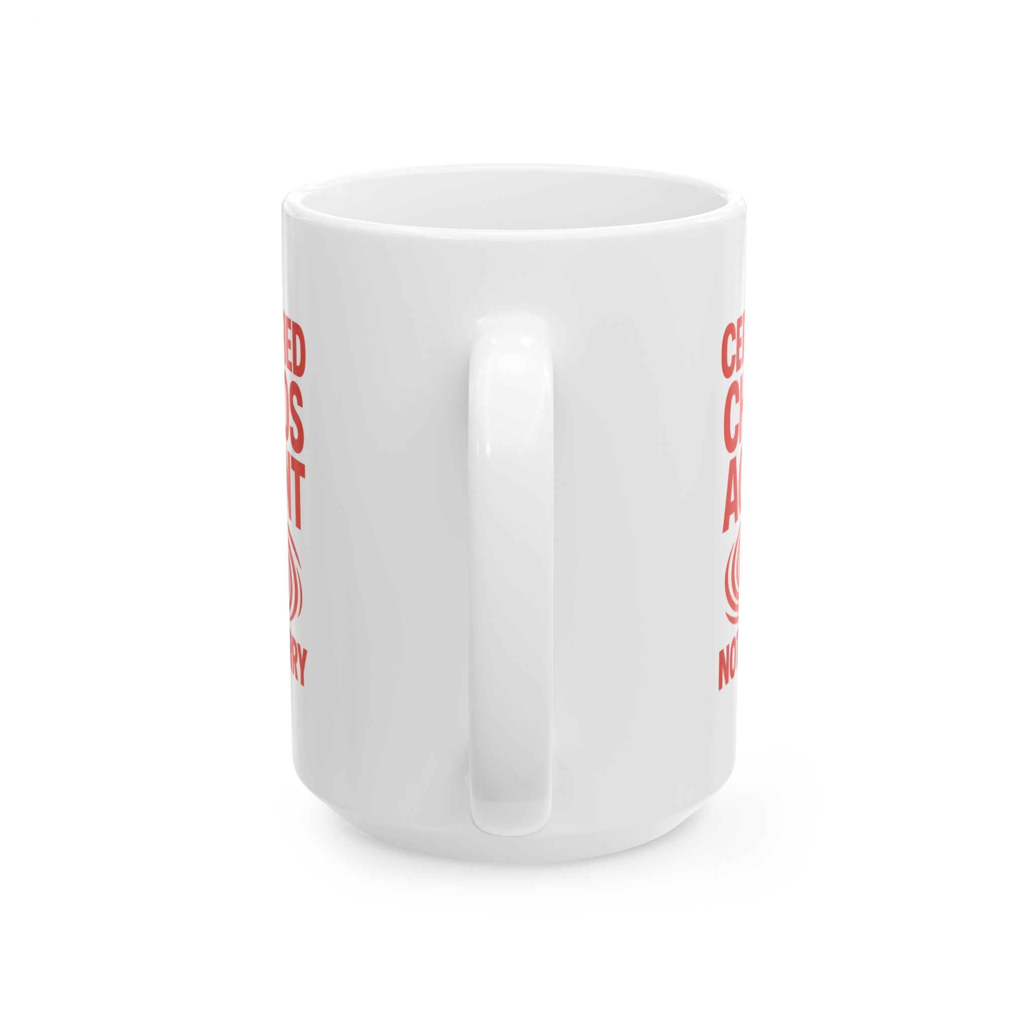Certified Chaos Agent Not Sorry Coffee Mug | Unique Gift | Ceramic Mug