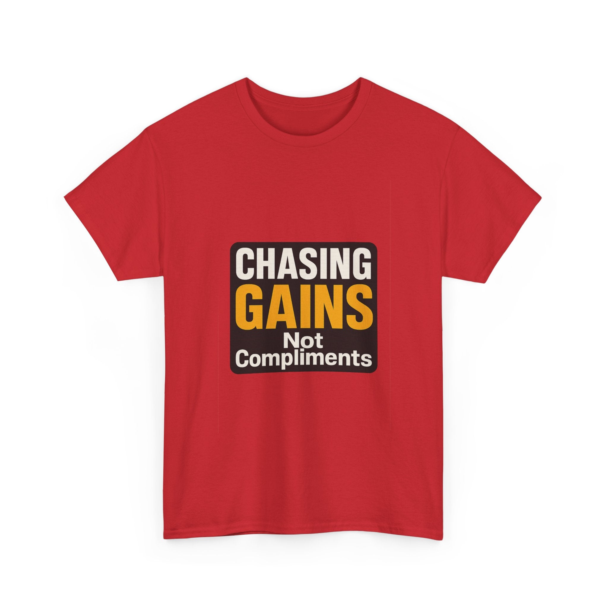 For The Gains Obviously T-Shirt | Funny Gym Motivation | Graphic Tee